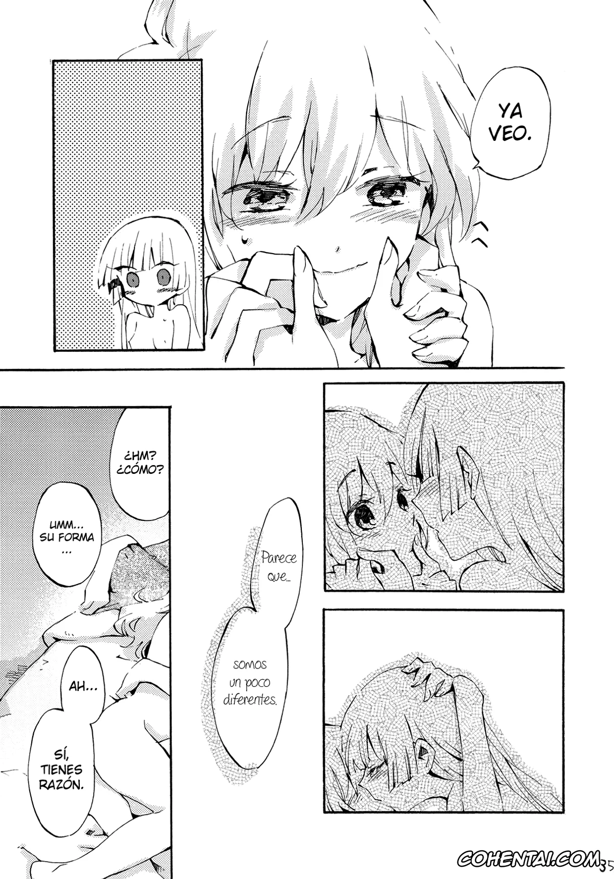 Touhou Project porno, Fujiwara No Mokou porno, Keine Kamishirasawa porno, Yawarakana Pulse (Touhou Project), pagina 35
