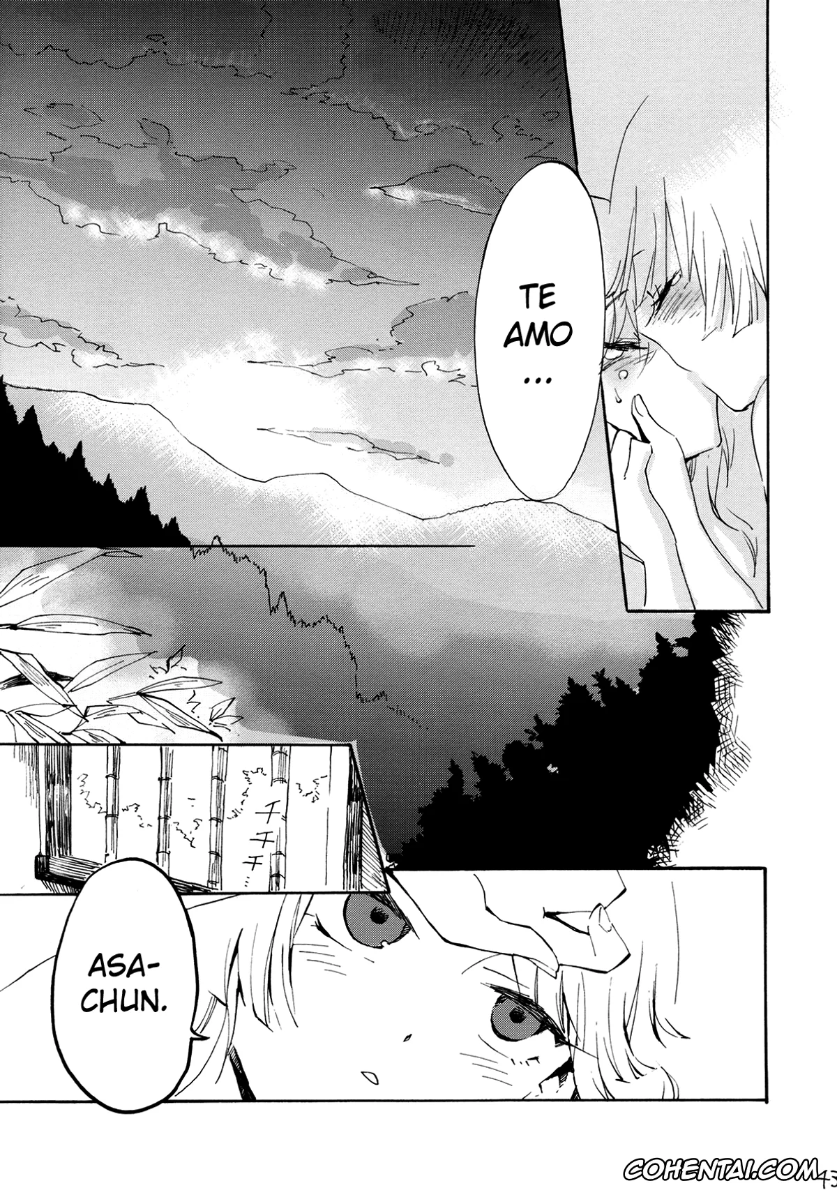 Touhou Project xxx, Fujiwara No Mokou xxx, Keine Kamishirasawa xxx, Yawarakana Pulse (Touhou Project), pagina 43