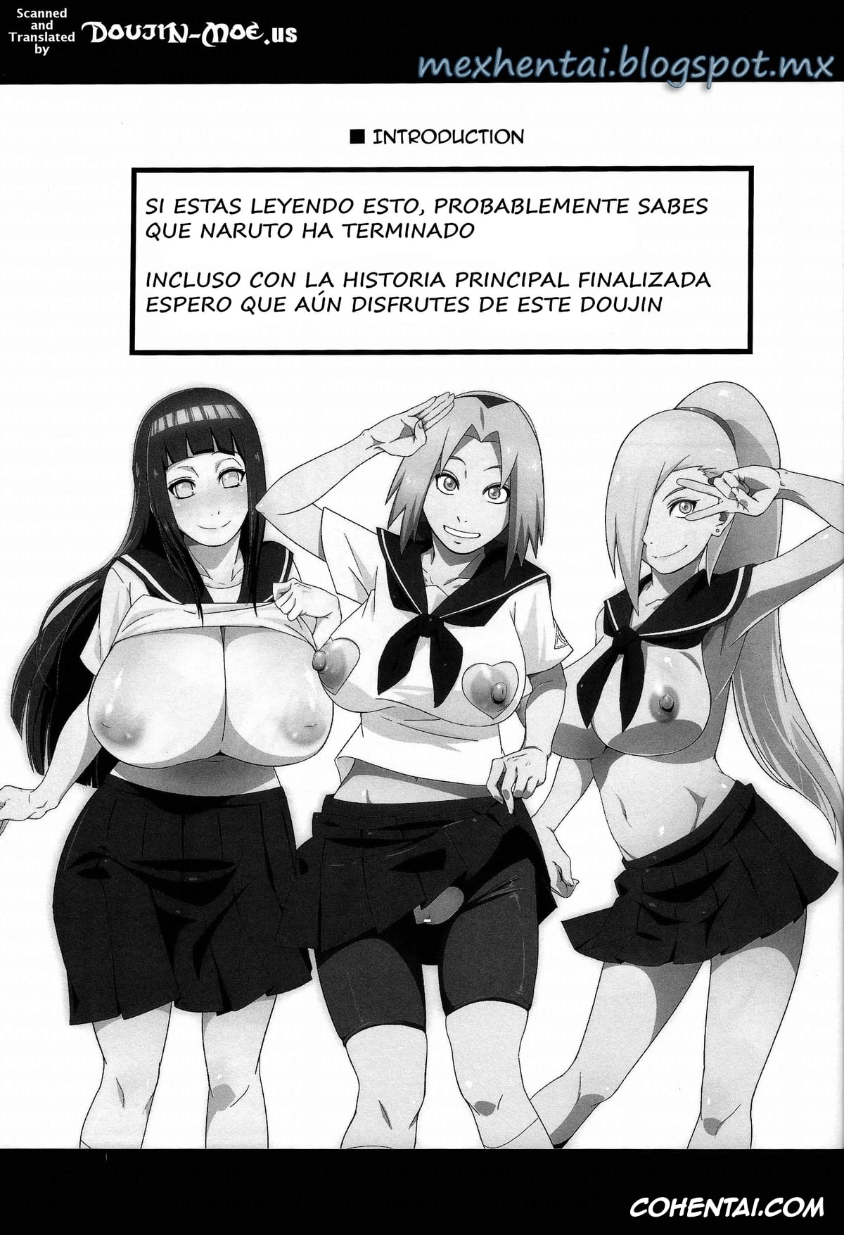 NARUTO porno, Hinata Hyuga porno, Naruto Uzumaki porno, Sakura Haruno porno, Haouju 2 (Naruto), pagina 2