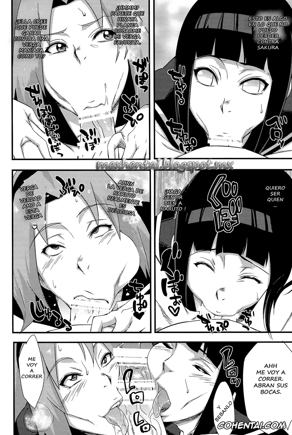 NARUTO xxx, Hinata Hyuga xxx, Naruto Uzumaki xxx, Sakura Haruno xxx, Haouju 2 (Naruto), pagina 7