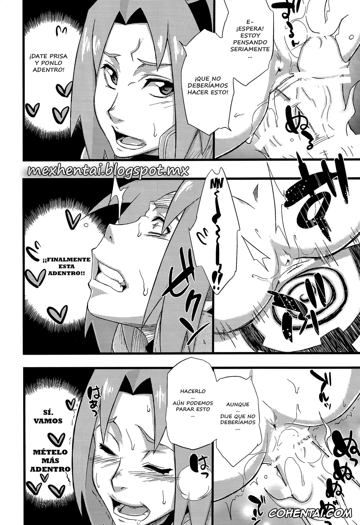 NARUTO hentai, Hinata Hyuga hentai, Naruto Uzumaki hentai, Sakura Haruno hentai, Haouju 2 (Naruto), pagina 15