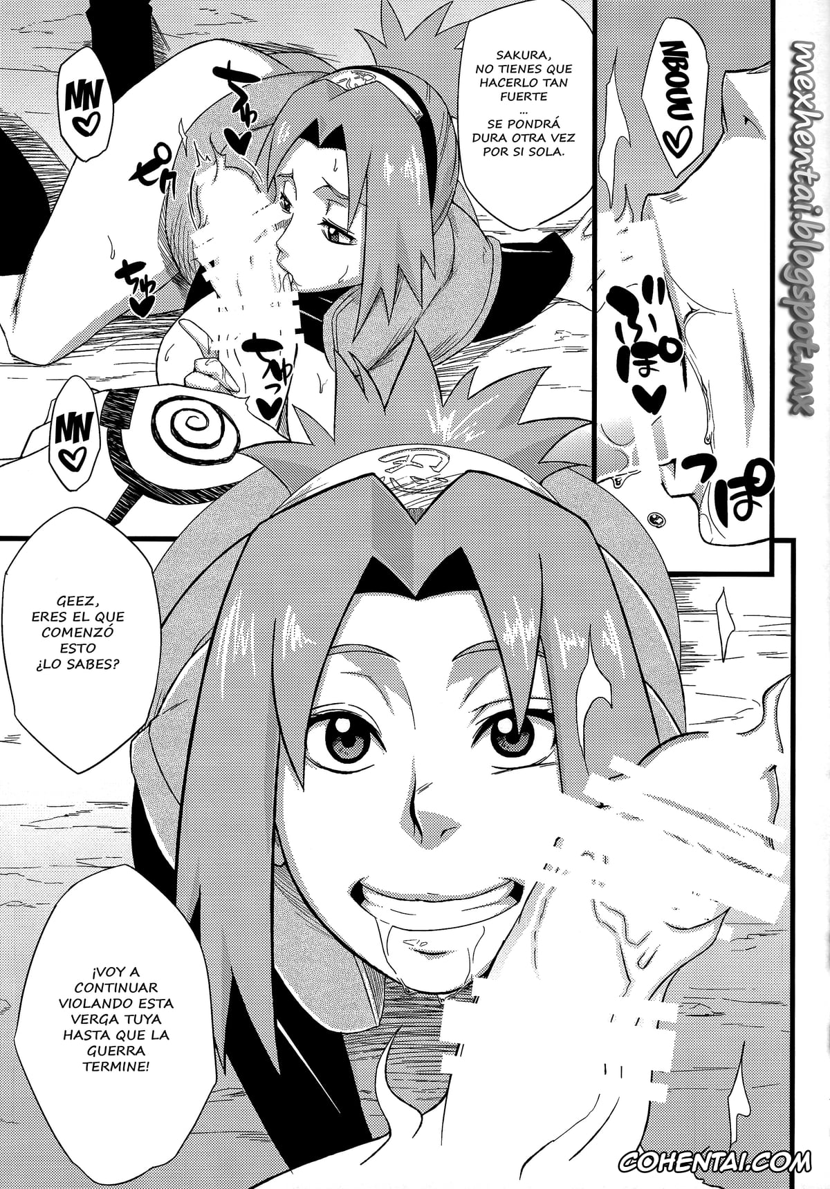 NARUTO hentai, Hinata Hyuga hentai, Naruto Uzumaki hentai, Sakura Haruno hentai, Haouju 2 (Naruto), pagina 18