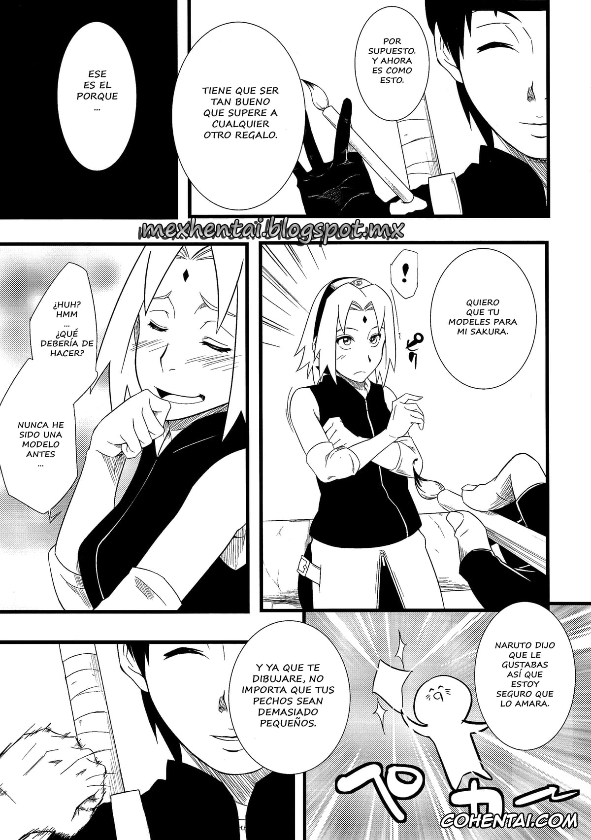 NARUTO hentai, Hinata Hyuga hentai, Naruto Uzumaki hentai, Sakura Haruno hentai, Haouju 2 (Naruto), pagina 21