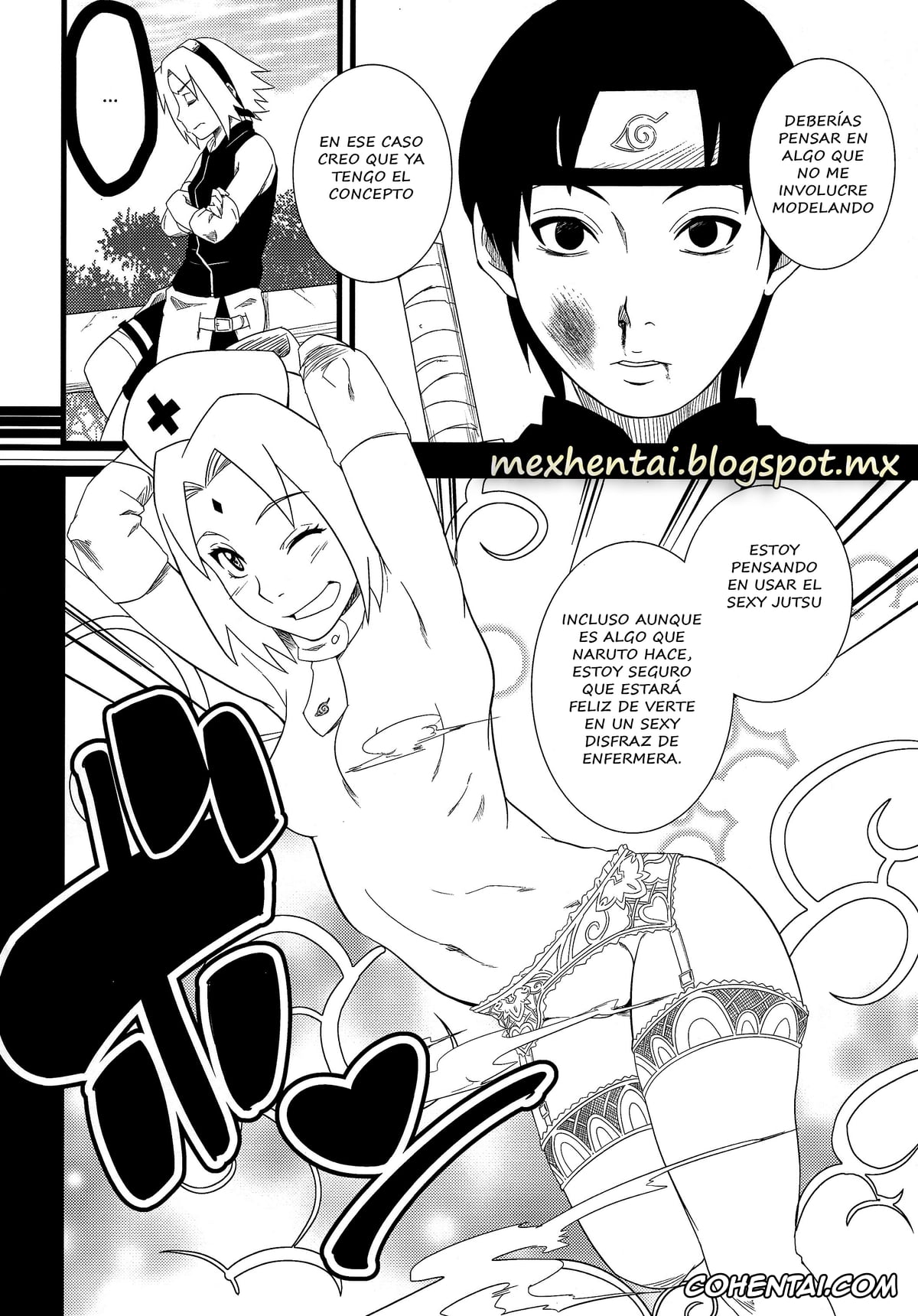 NARUTO xxx, Hinata Hyuga xxx, Naruto Uzumaki xxx, Sakura Haruno xxx, Haouju 2 (Naruto), pagina 22