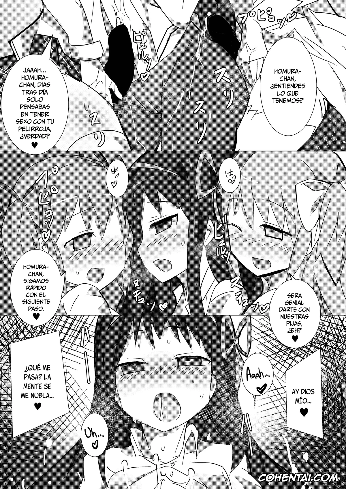Puella Magi Madoka Magica hentai, Homura Akemi hentai, Madoka Kaname hentai, Madoka to Madoka no Akuma Ibunroku | Madoka y Madoka ante la Revelación de una Demonio (Puella Magi Madoka Magica), pagina 6