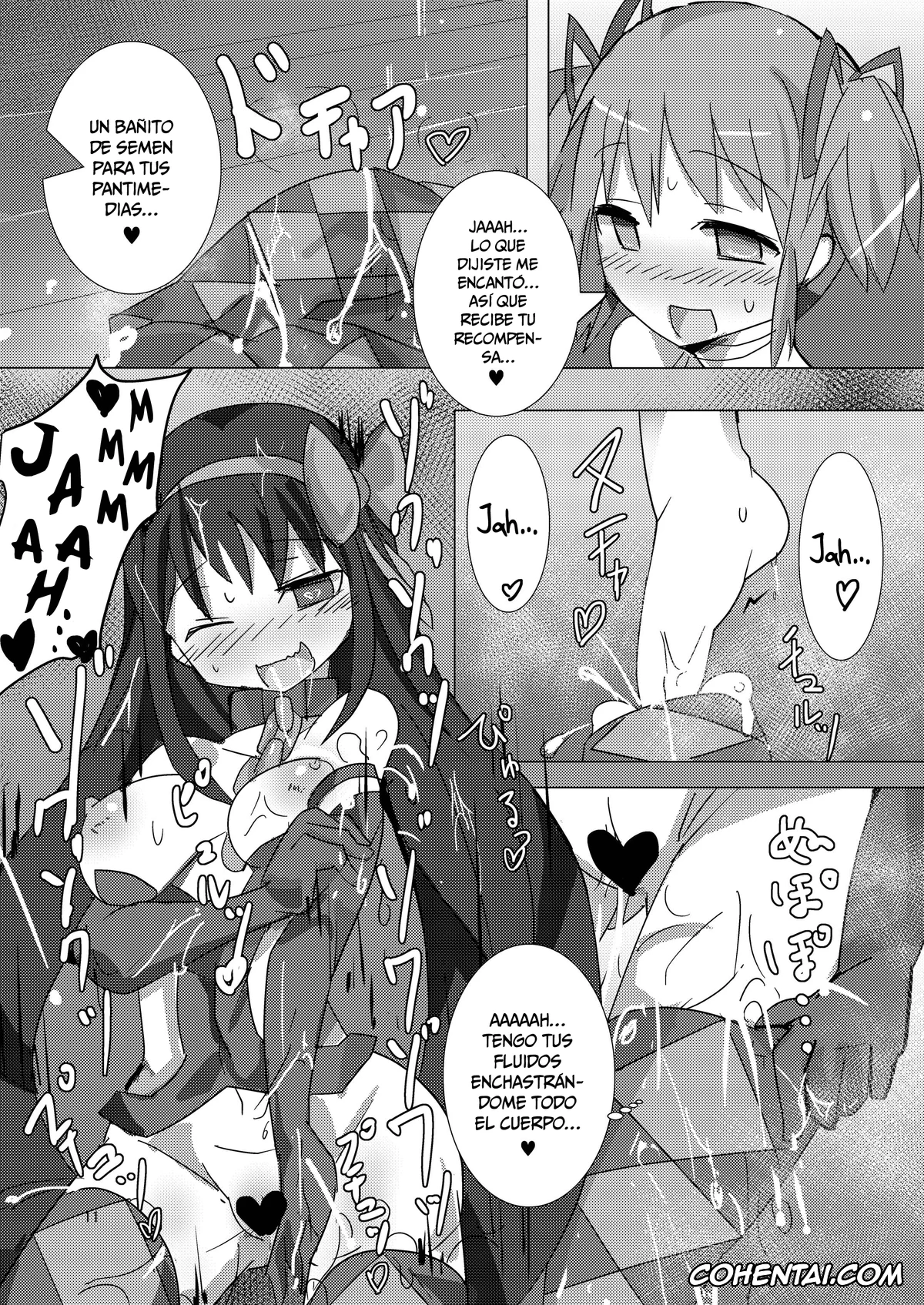 Puella Magi Madoka Magica xxx, Homura Akemi xxx, Madoka Kaname xxx, Madoka to Madoka no Akuma Ibunroku | Madoka y Madoka ante la Revelación de una Demonio (Puella Magi Madoka Magica), pagina 10