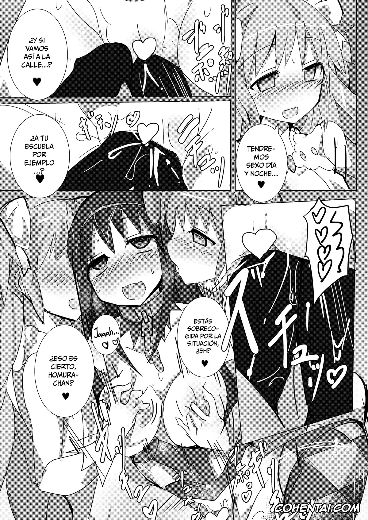 Puella Magi Madoka Magica porno, Homura Akemi porno, Madoka Kaname porno, Madoka to Madoka no Akuma Ibunroku | Madoka y Madoka ante la Revelación de una Demonio (Puella Magi Madoka Magica), pagina 14