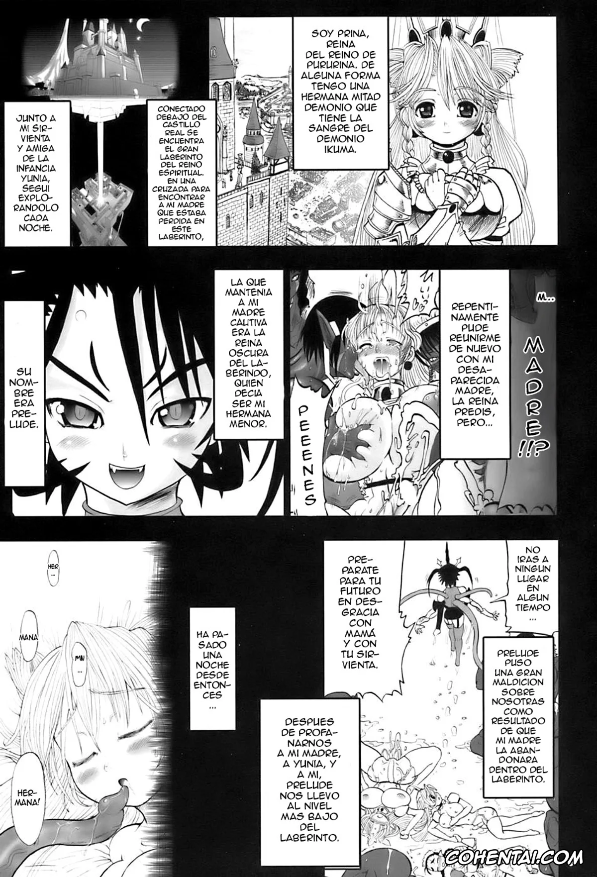 Original porno, TGWOA 20 – Futari no Meikyuu Oujo II, pagina 5