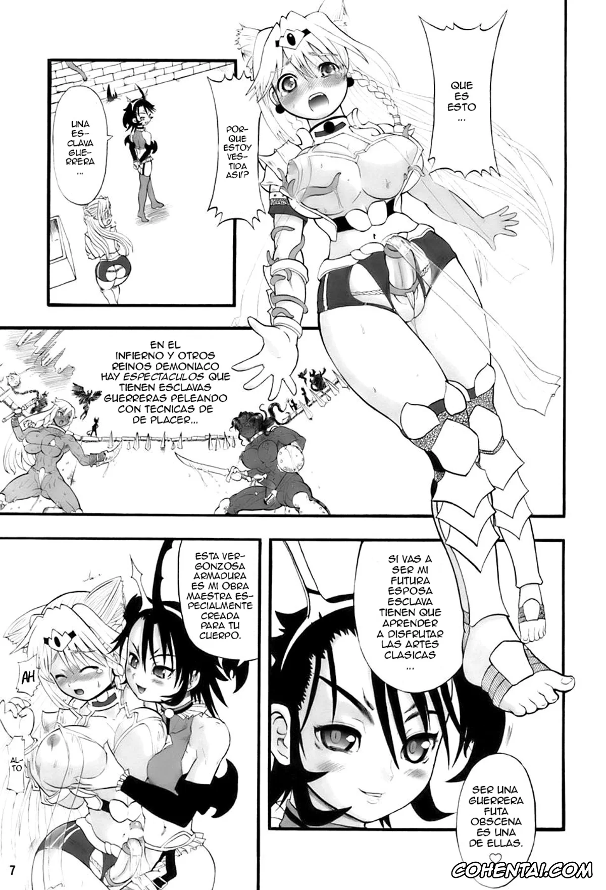 Original xxx, TGWOA 20 – Futari no Meikyuu Oujo II, pagina 7