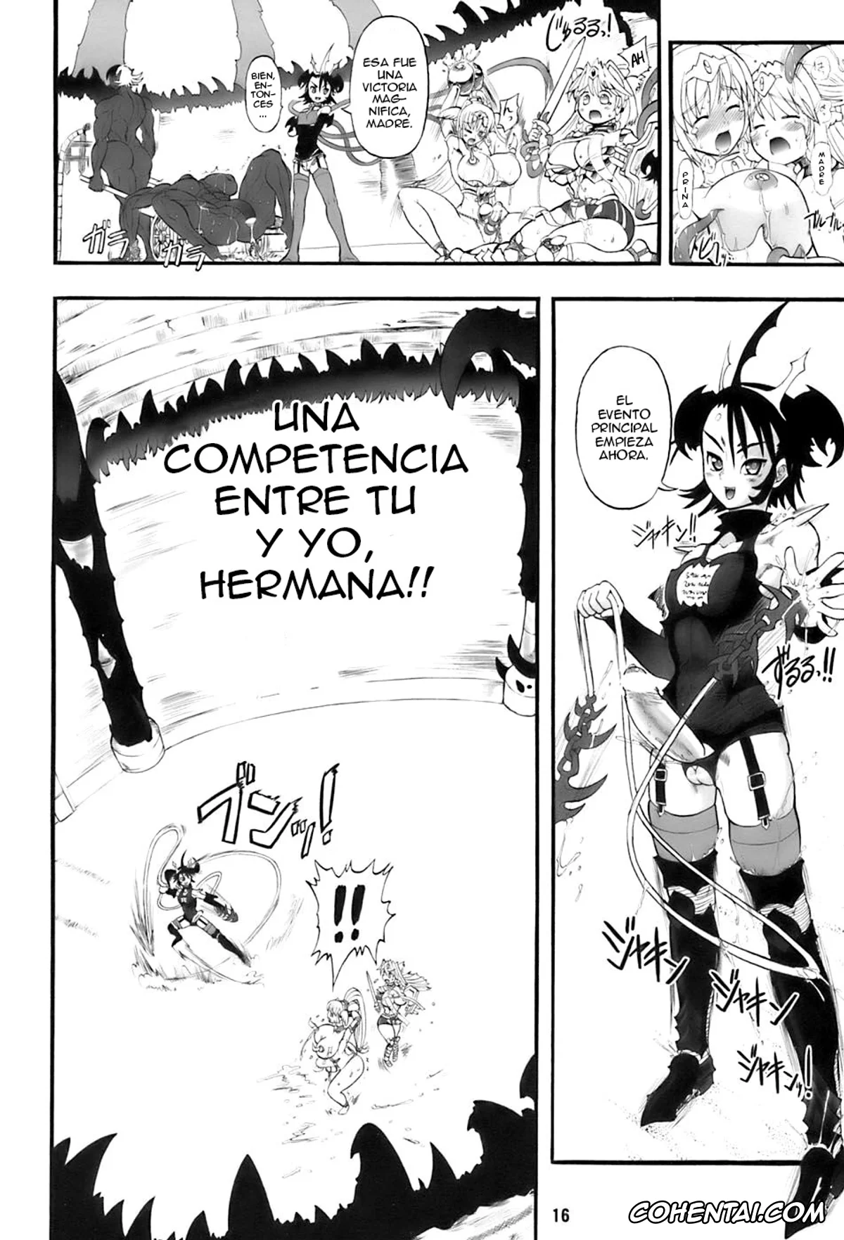 Original xxx, TGWOA 20 – Futari no Meikyuu Oujo II, pagina 16