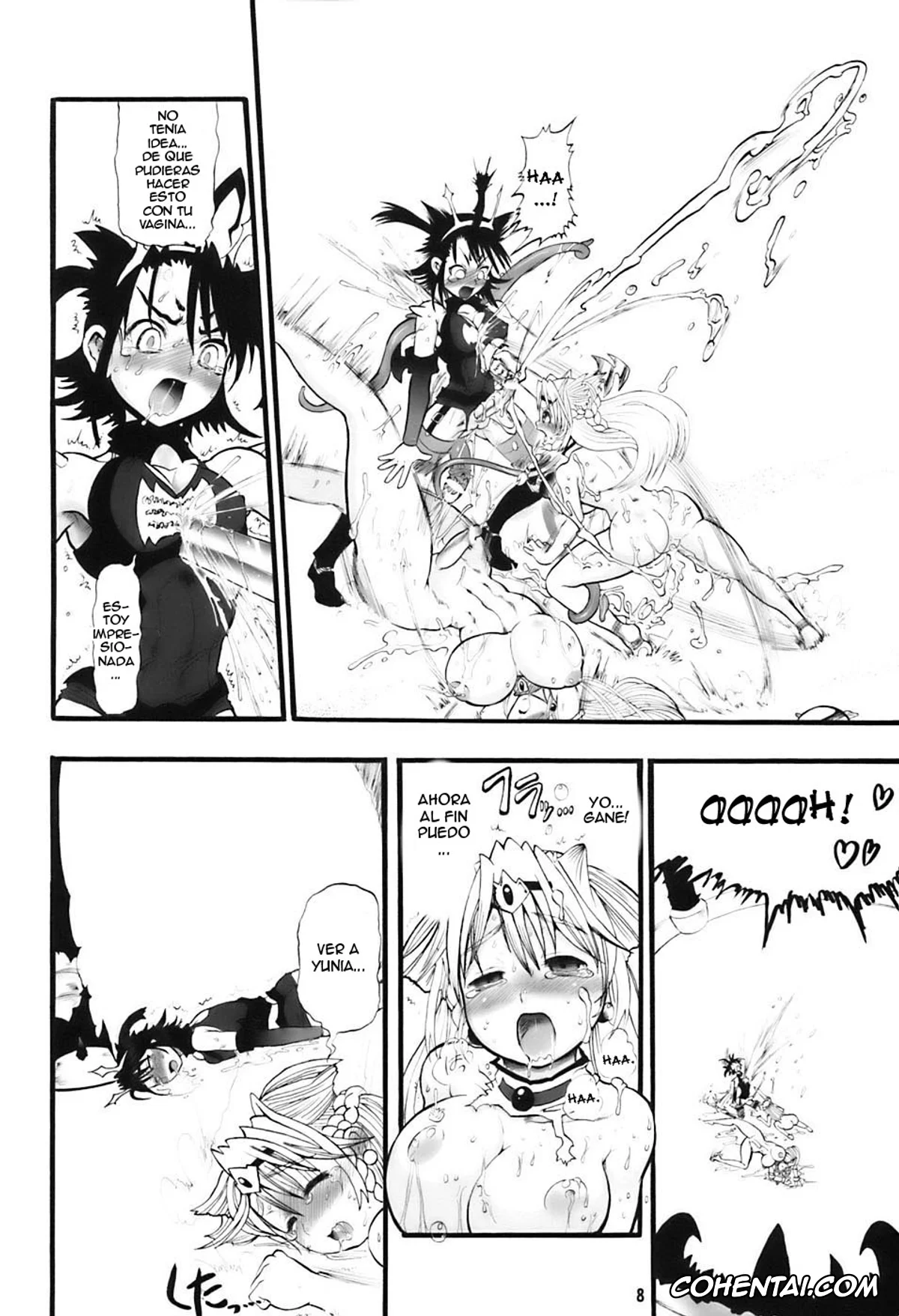 Original porno, TGWOA 21 – Futari no Meikyuu Oujo III, pagina 8