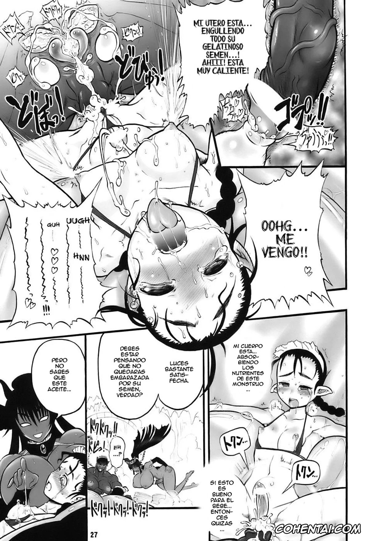 Original hentai, TGWOA 21 – Futari no Meikyuu Oujo III, pagina 27