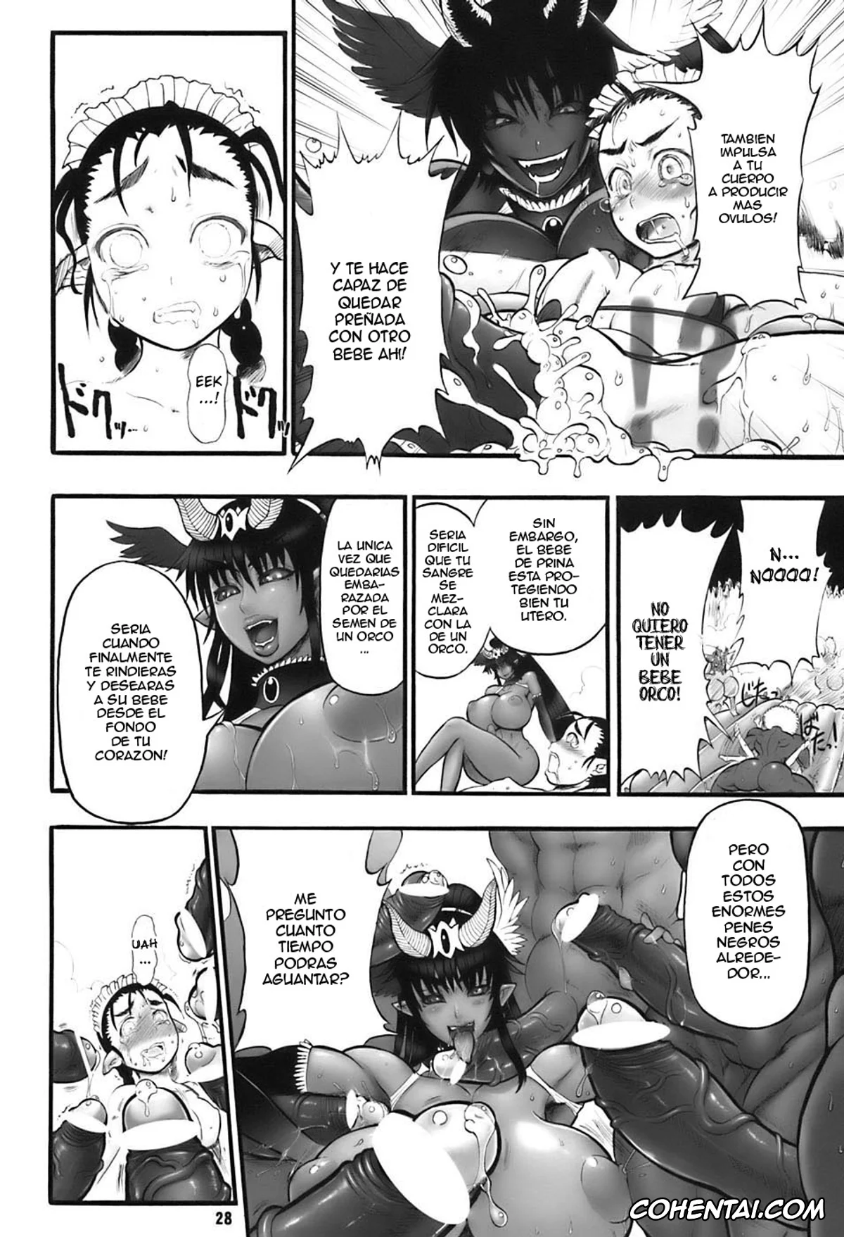 Original xxx, TGWOA 21 – Futari no Meikyuu Oujo III, pagina 28