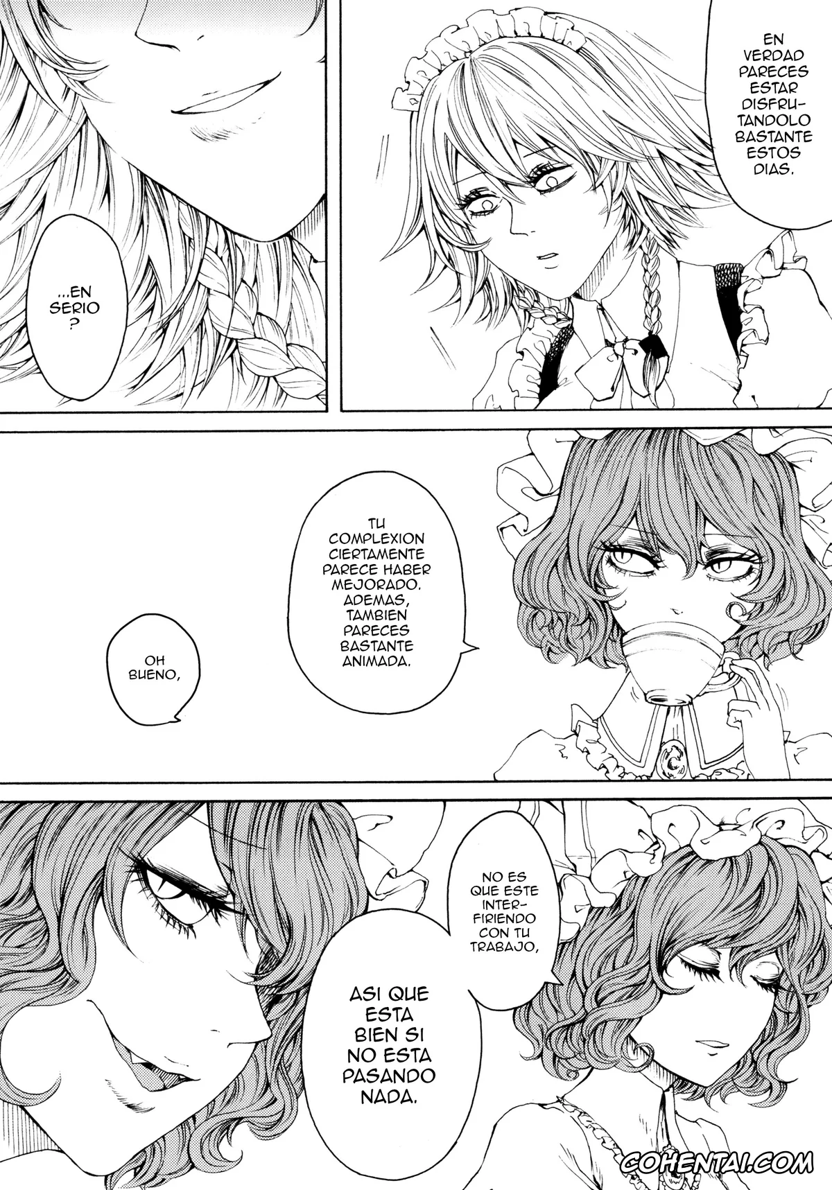 Touhou Project hentai, Sakuya Izayoi hentai, Sakuya Yokubou Gyakuten (Touhou Project), pagina 12