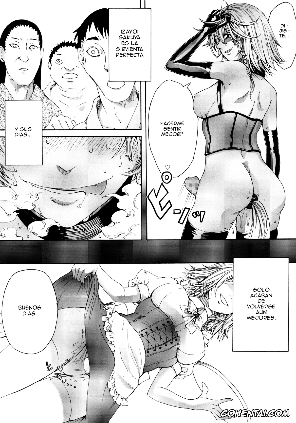 Touhou Project hentai, Sakuya Izayoi hentai, Sakuya Yokubou Gyakuten (Touhou Project), pagina 27