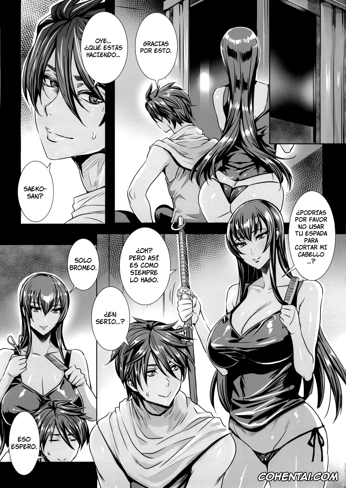Highschool Of The Dead xxx, Saeko Busujima xxx, Takashi Komuro xxx, Kiss Of The Dead 6 (Highschool Of The Dead), pagina 22