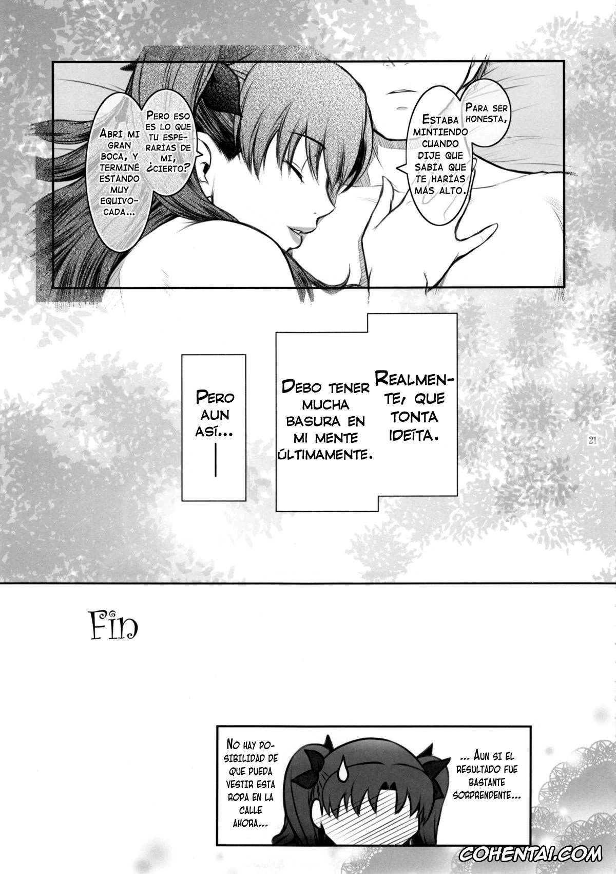 Fate/stay night hentai, Rin Tosaka hentai, Shirou Emiya hentai, Unusual Bedtime Working (Fate/stay night), pagina 21