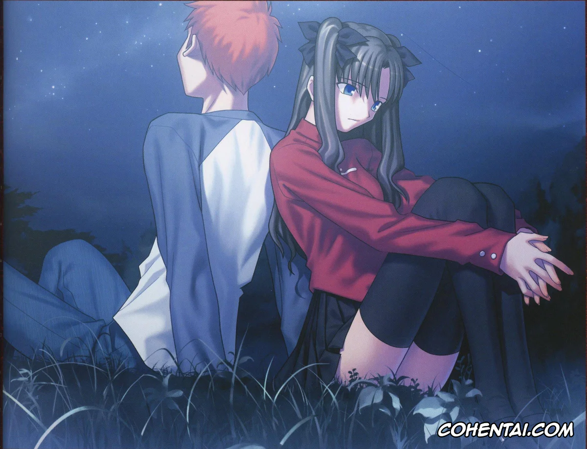 Fate/stay night hentai, Rin Tosaka hentai, Shirou Emiya hentai, Unusual Bedtime Working (Fate/stay night), pagina 24