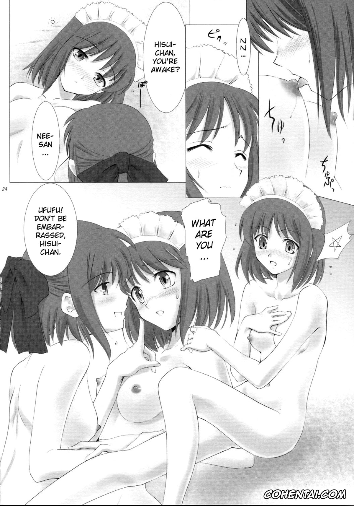 Tsukihime porno, Akiha Tohno porno, Hisui porno, Kohaku porno, Shiki Tohno porno, Sion Eltnam Atlasia porno, Tsukihime Complex 3 «Red» (Tsukihime), pagina 23
