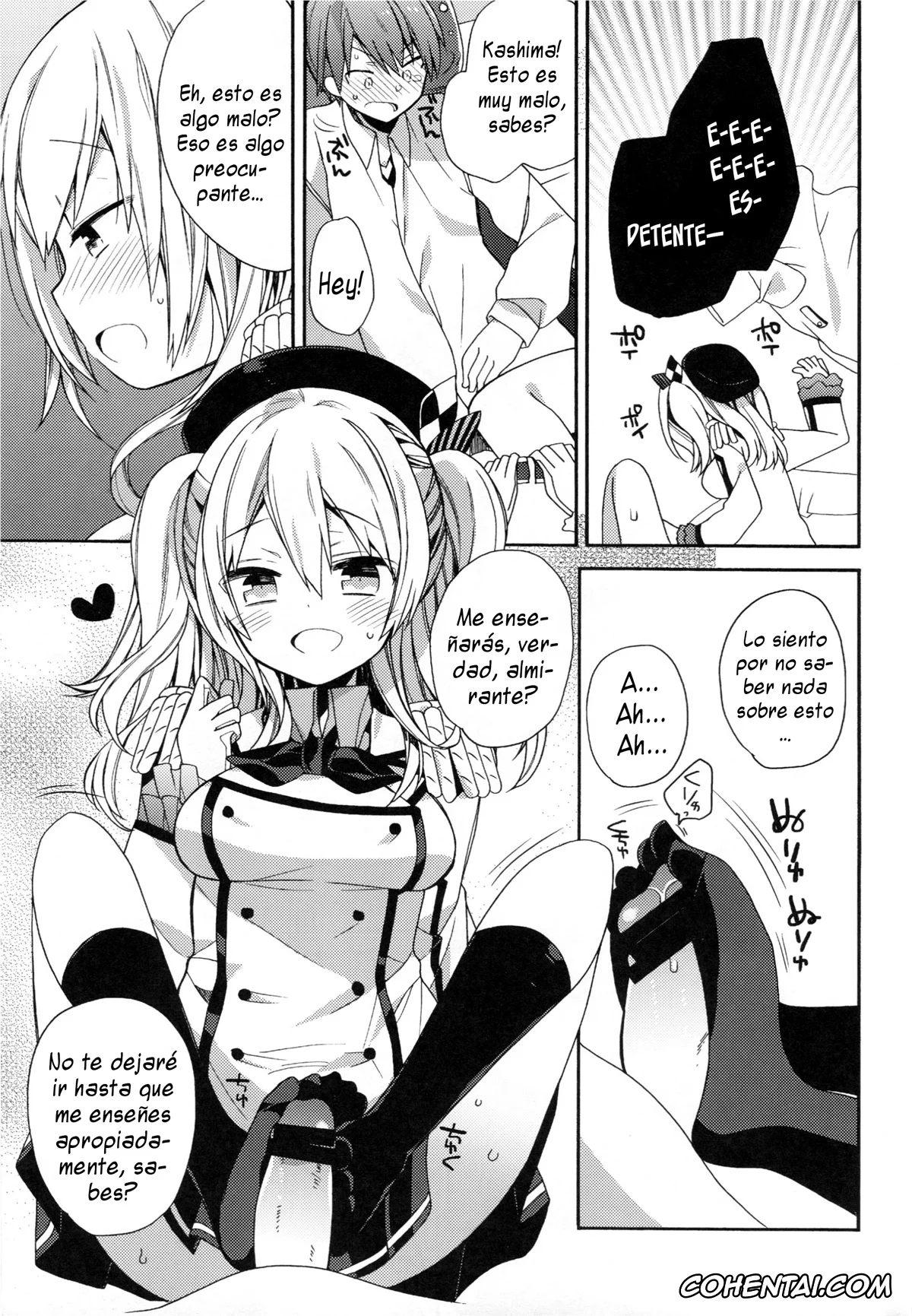 Kantai Collection -KanColle- xxx, Kashima xxx, Teitoku xxx, Kashima-chan no Renai Sensen Ijou Ari (Kantai Collection -KanColle-), pagina 10