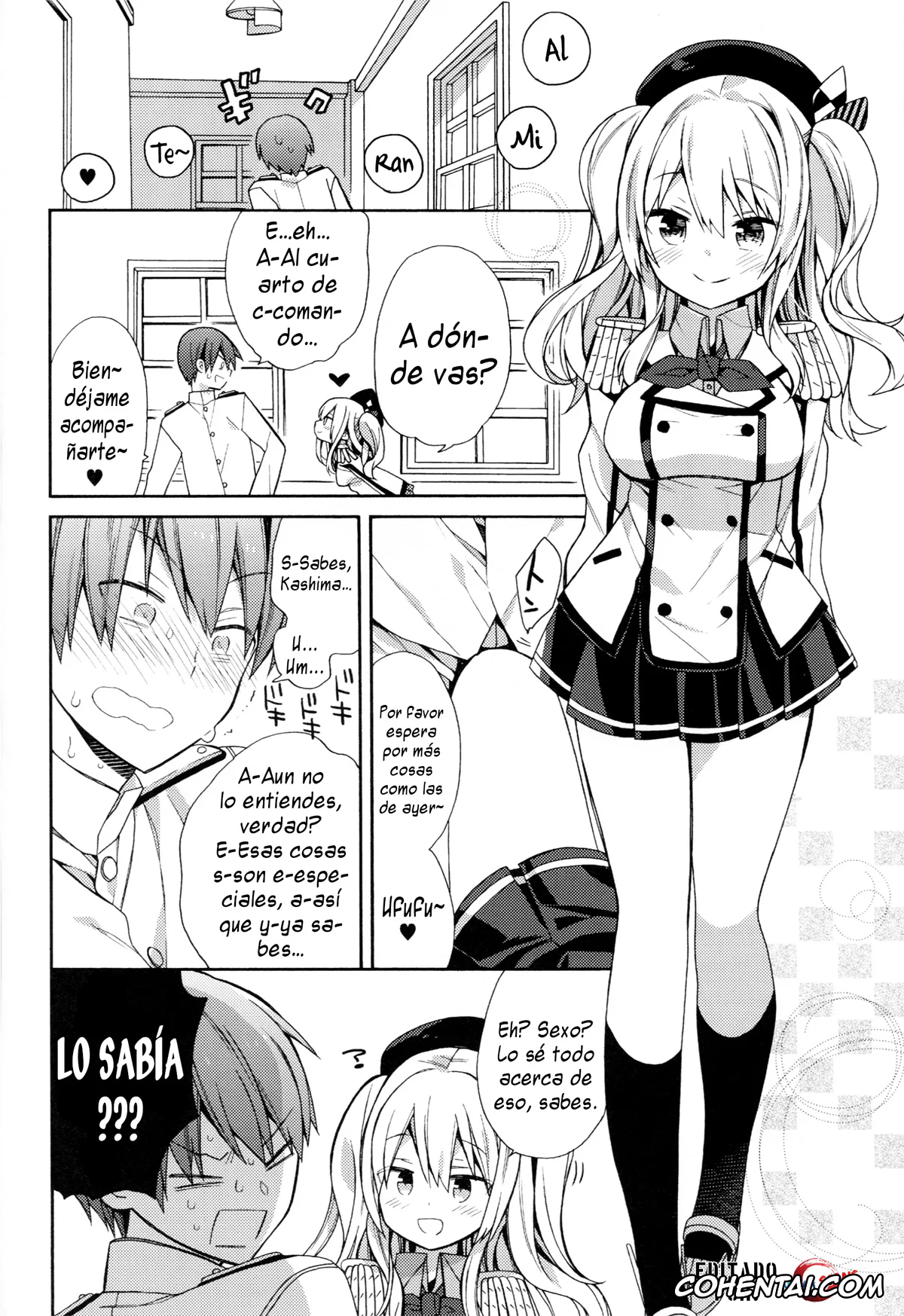 Kantai Collection -KanColle- xxx, Kashima xxx, Teitoku xxx, Kashima-chan no Renai Sensen Ijou Ari (Kantai Collection -KanColle-), pagina 19