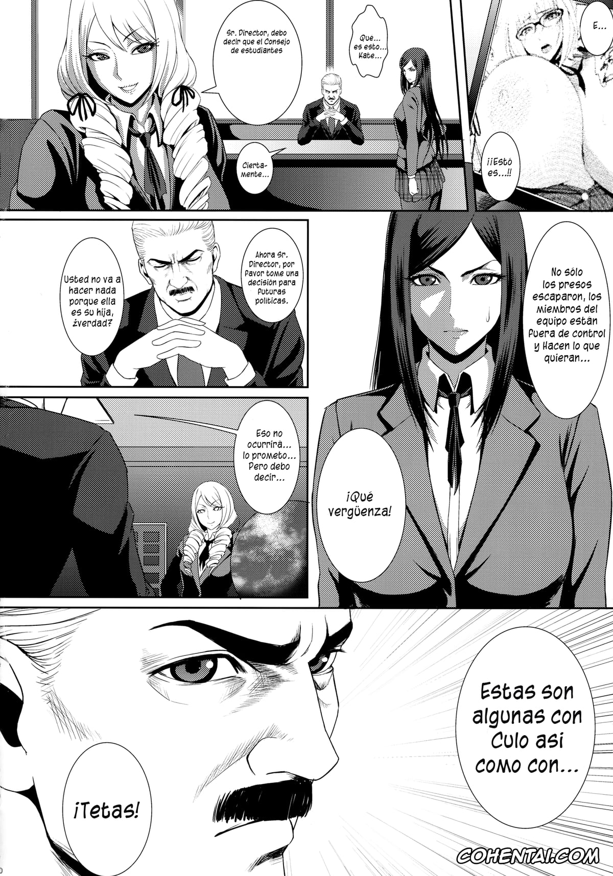Prison School xxx, Hana Midorikawa xxx, Meiko Shiraki xxx, Kangoku ni Sakuhana to Hana – The Belle and Flower in prison (Prison School), pagina 22