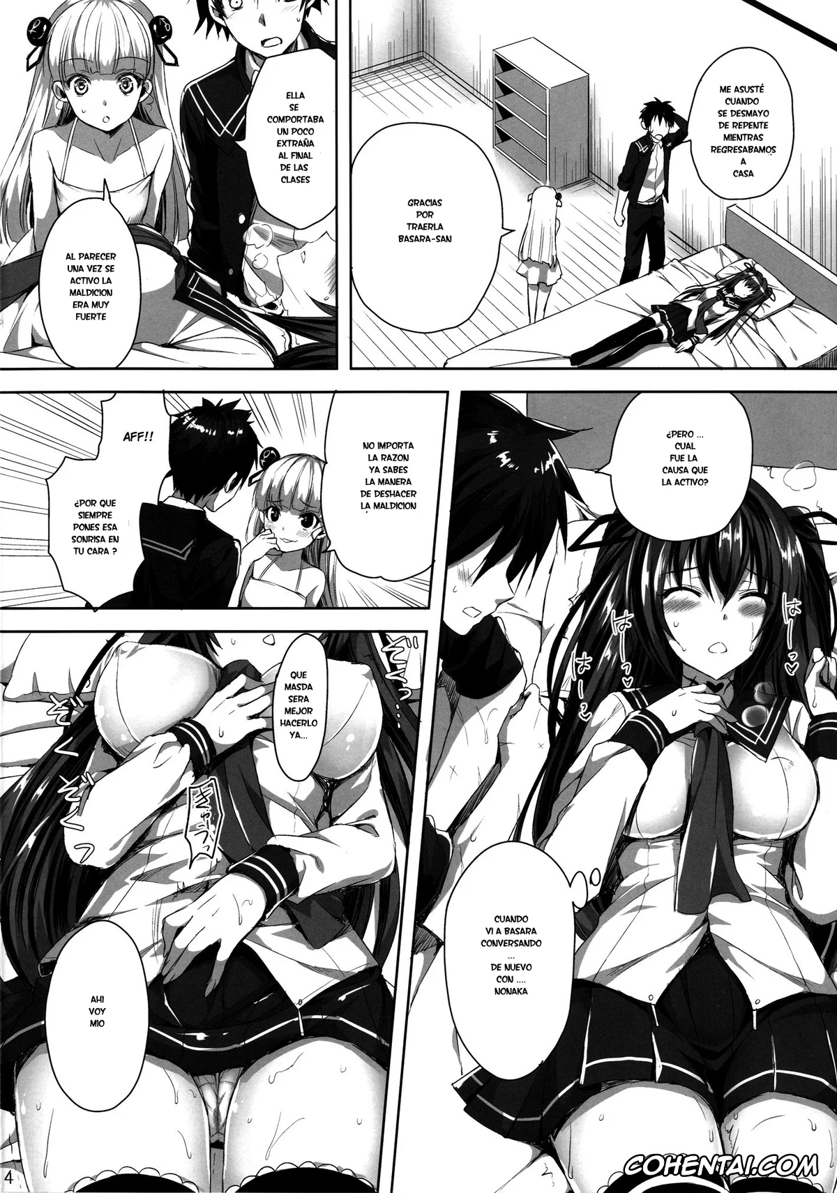 Shinmai Maou No Testament | The Testament Of Sister New Devil hentai, Basara Toujou hentai, Mio Naruse hentai, Fukujuu Sasete (Shinmai Maou no Testament), pagina 3