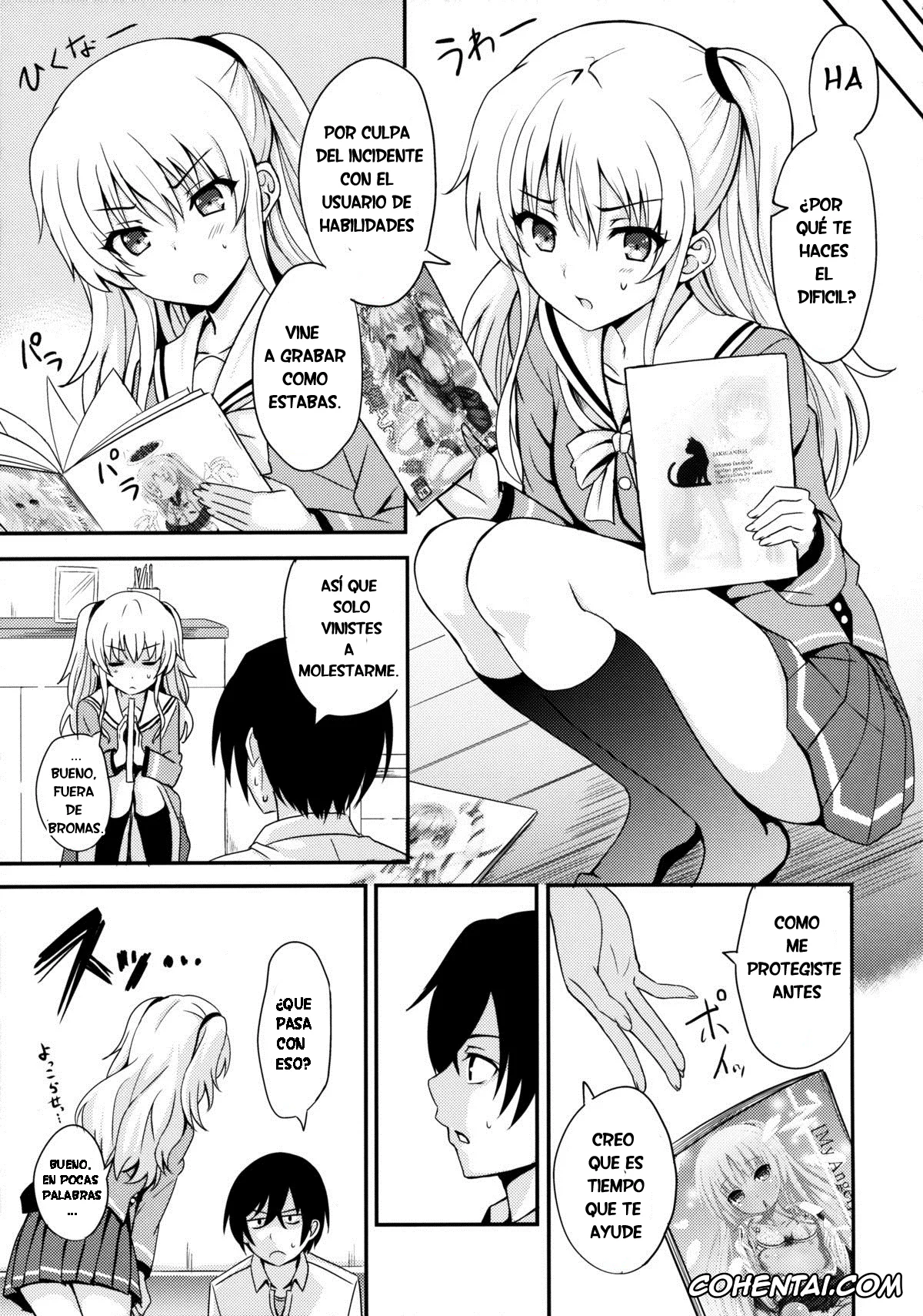 Charlotte hentai, Nao Tomori hentai, Yuu Otosaka hentai, Nouryoku Hatsujou (Charlotte), pagina 6
