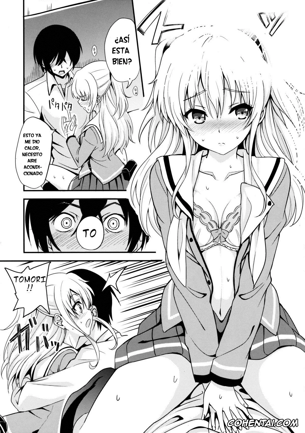Charlotte xxx, Nao Tomori xxx, Yuu Otosaka xxx, Nouryoku Hatsujou (Charlotte), pagina 13