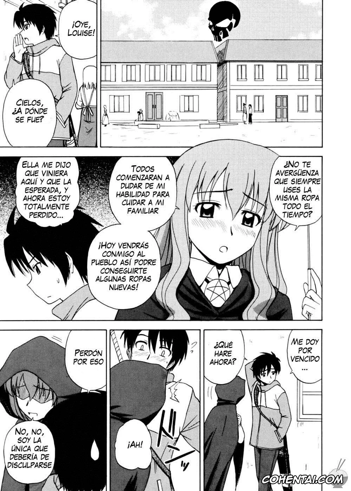 Zero No Tsukaima | The Familiar Of Zero xxx, Henrietta de Tristain xxx, Louise Francoise Le Blanc de La Valliere xxx, Saito Hiraga xxx, Le Beau Maitre 2 (Zero no Tsukaima), pagina 4