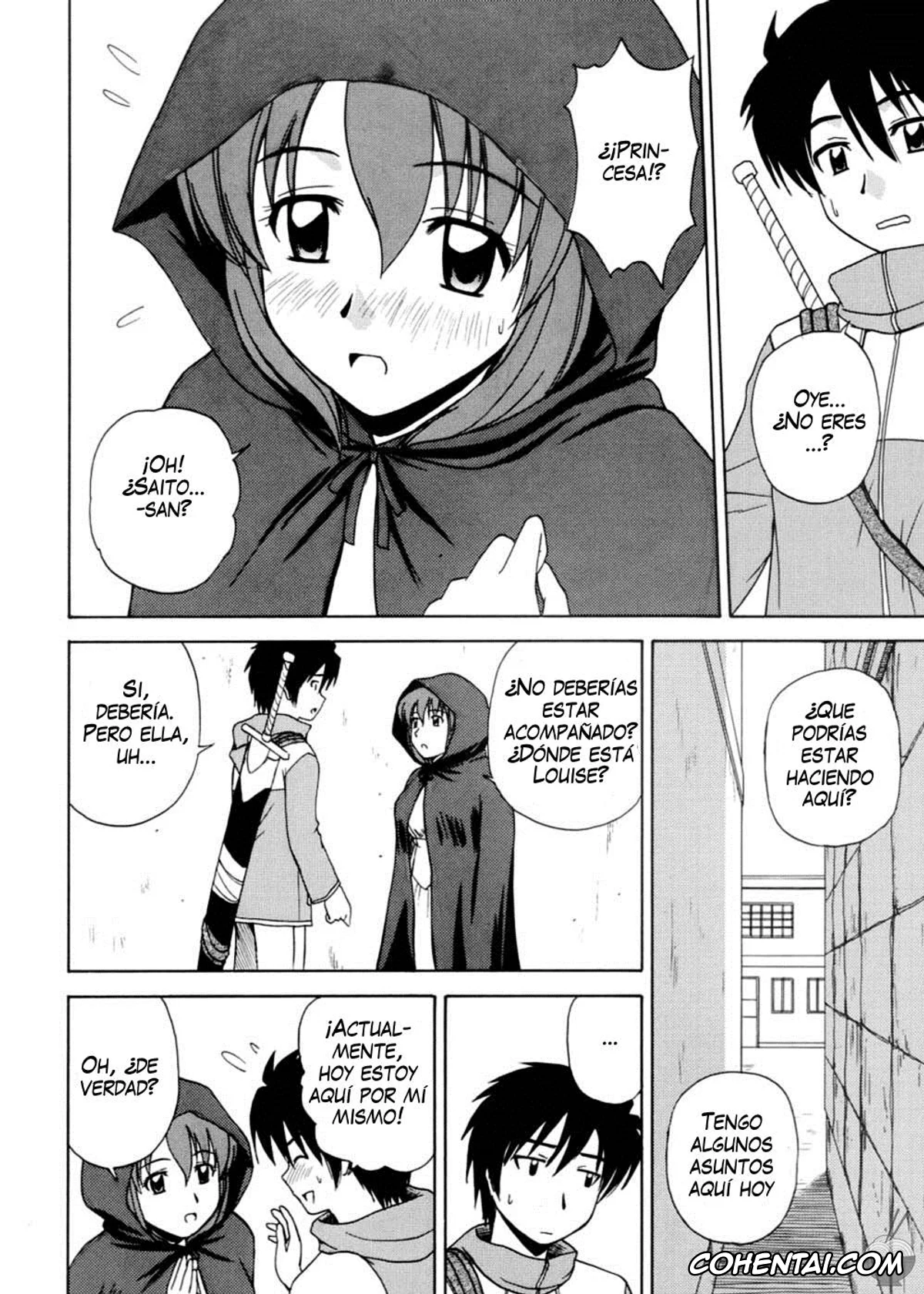 Zero No Tsukaima | The Familiar Of Zero porno, Henrietta de Tristain porno, Louise Francoise Le Blanc de La Valliere porno, Saito Hiraga porno, Le Beau Maitre 2 (Zero no Tsukaima), pagina 5