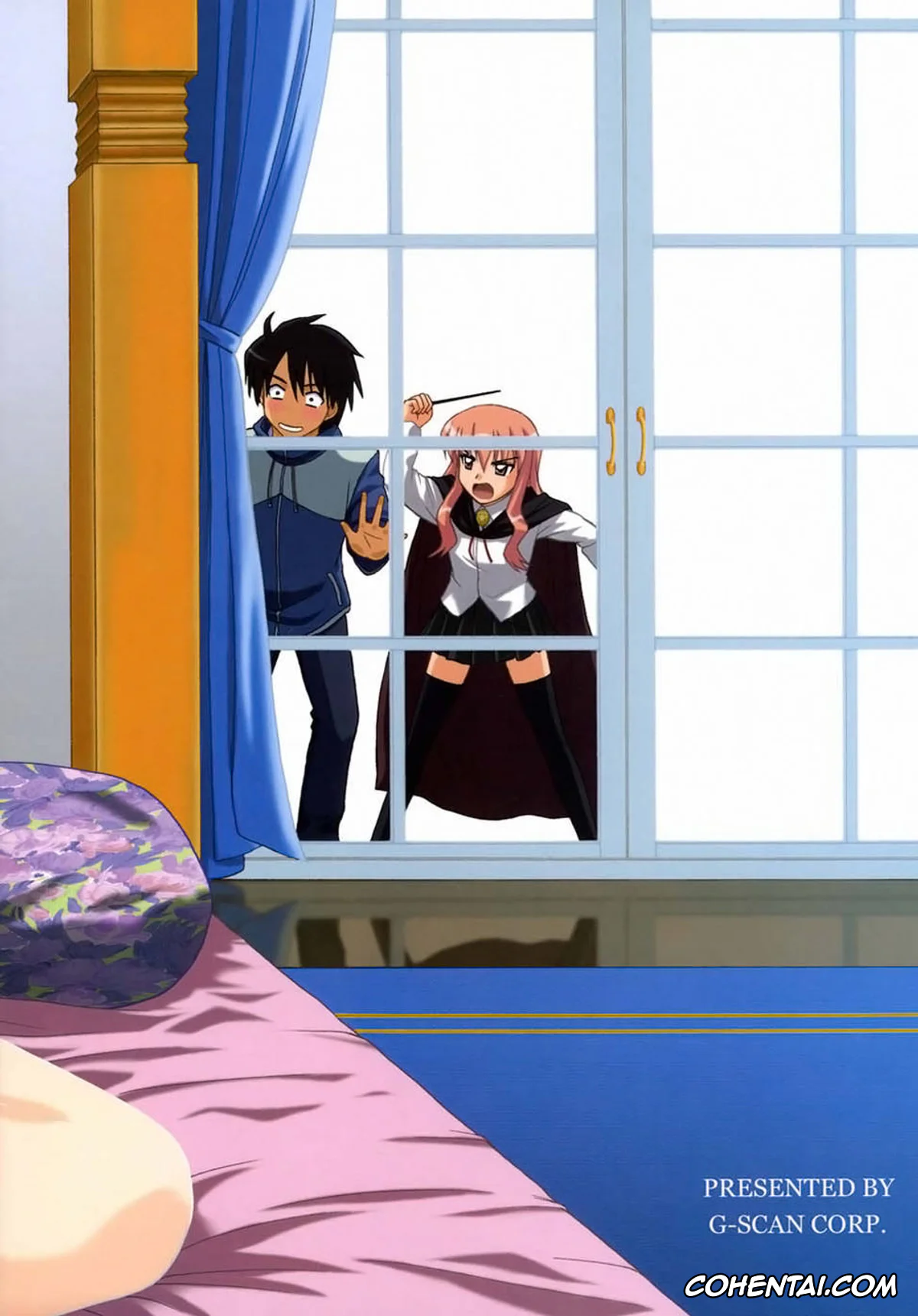 Zero No Tsukaima | The Familiar Of Zero porno, Henrietta de Tristain porno, Louise Francoise Le Blanc de La Valliere porno, Saito Hiraga porno, Le Beau Maitre 2 (Zero no Tsukaima), pagina 26