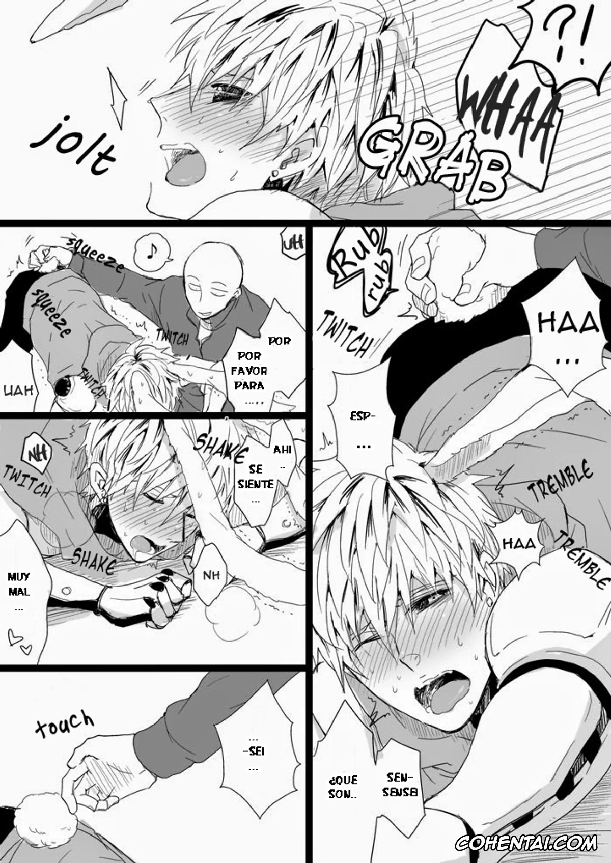 One Punch Man porno, Genos porno, Saitama porno, Usamimi Jeno Manga 2 (One Punch Man), pagina 2