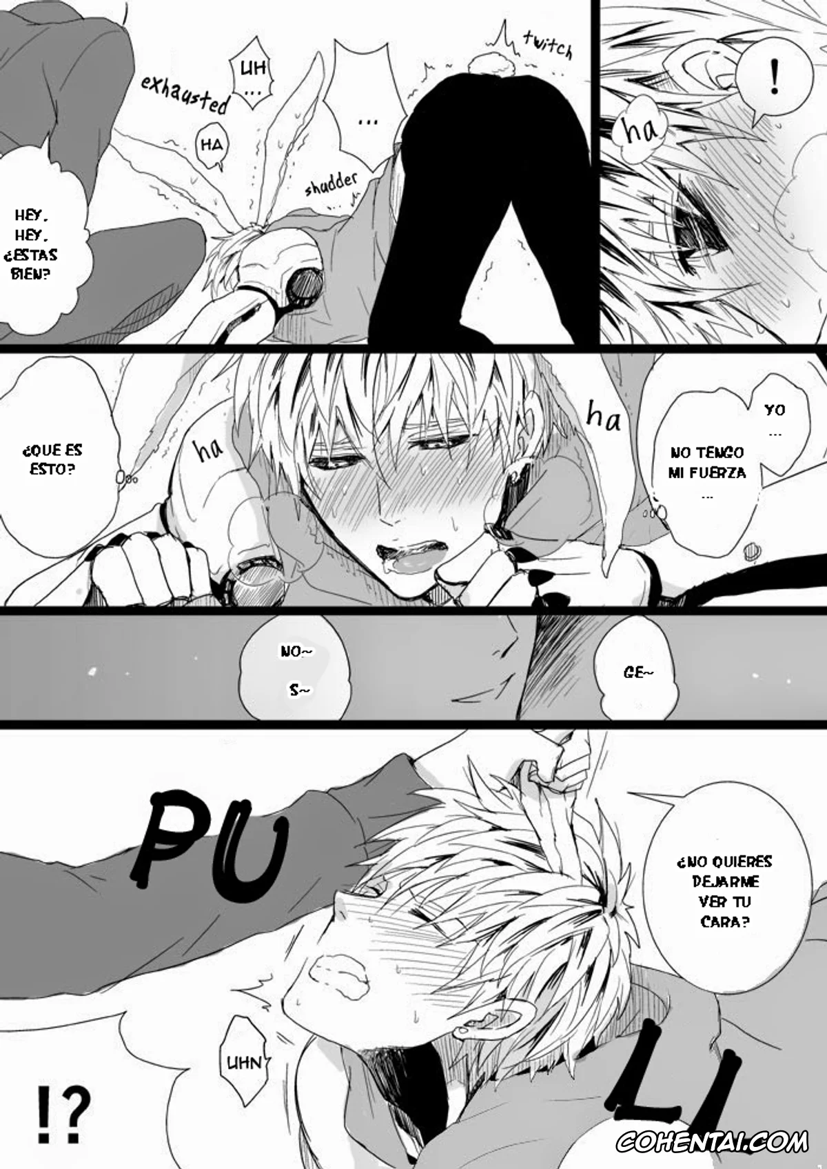 One Punch Man hentai, Genos hentai, Saitama hentai, Usamimi Jeno Manga 2 (One Punch Man), pagina 3