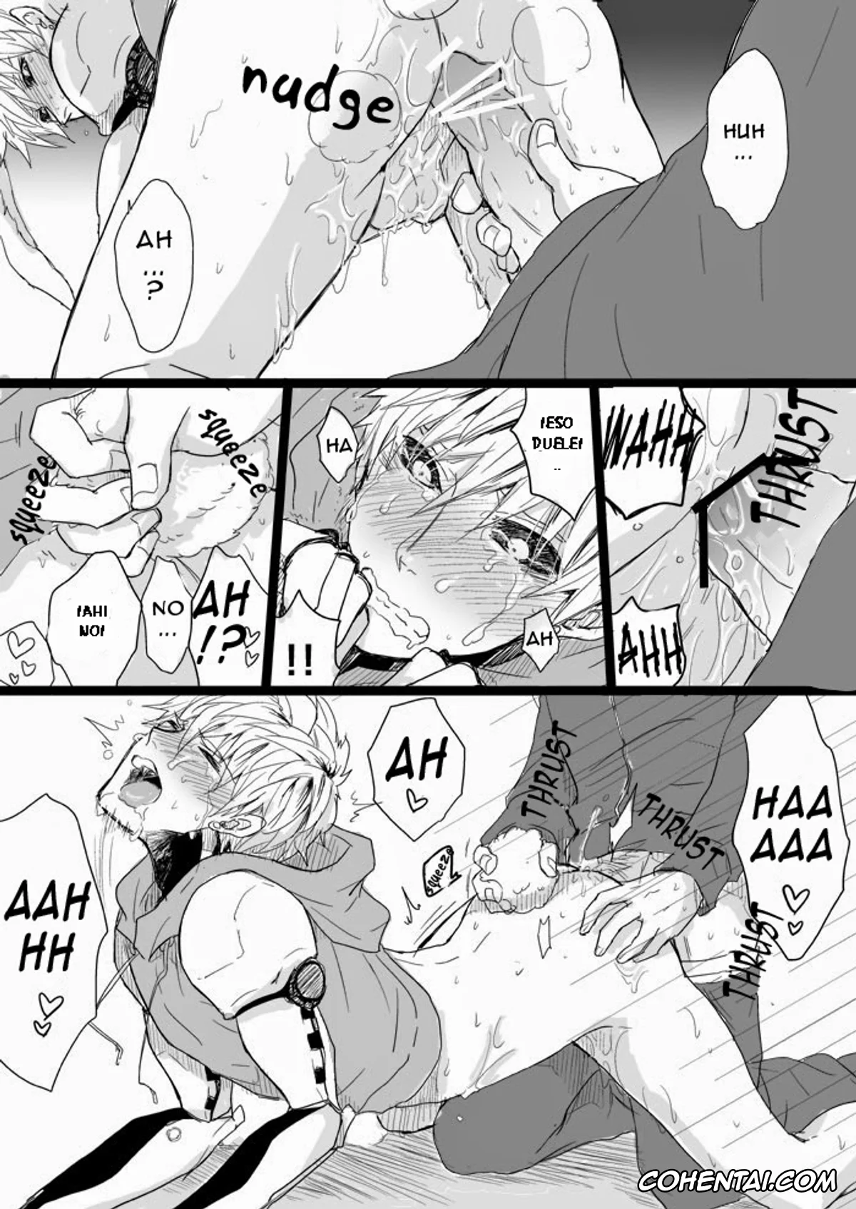 One Punch Man xxx, Genos xxx, Saitama xxx, Usamimi Jeno Manga 2 (One Punch Man), pagina 7