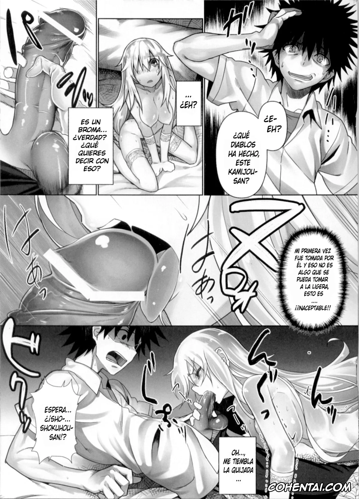 Toaru Project xxx, Misaki Shokuhou xxx, Touma Kamijou xxx, Holdup Mondai -Holdup problem- (Toaru Kagaku no Railgun), pagina 10