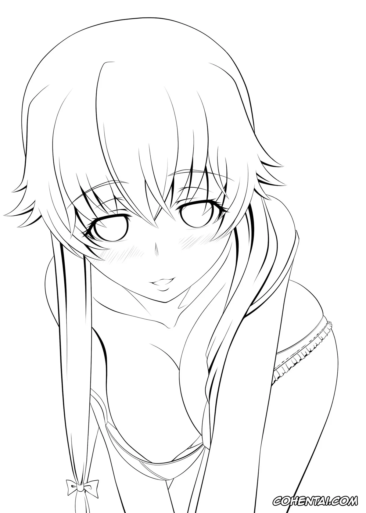Mirai Nikki porno, Yukiteru Amano porno, Yuno Gasai porno, Honto Wa Shitaindesho (Mirai Nikki), pagina 2