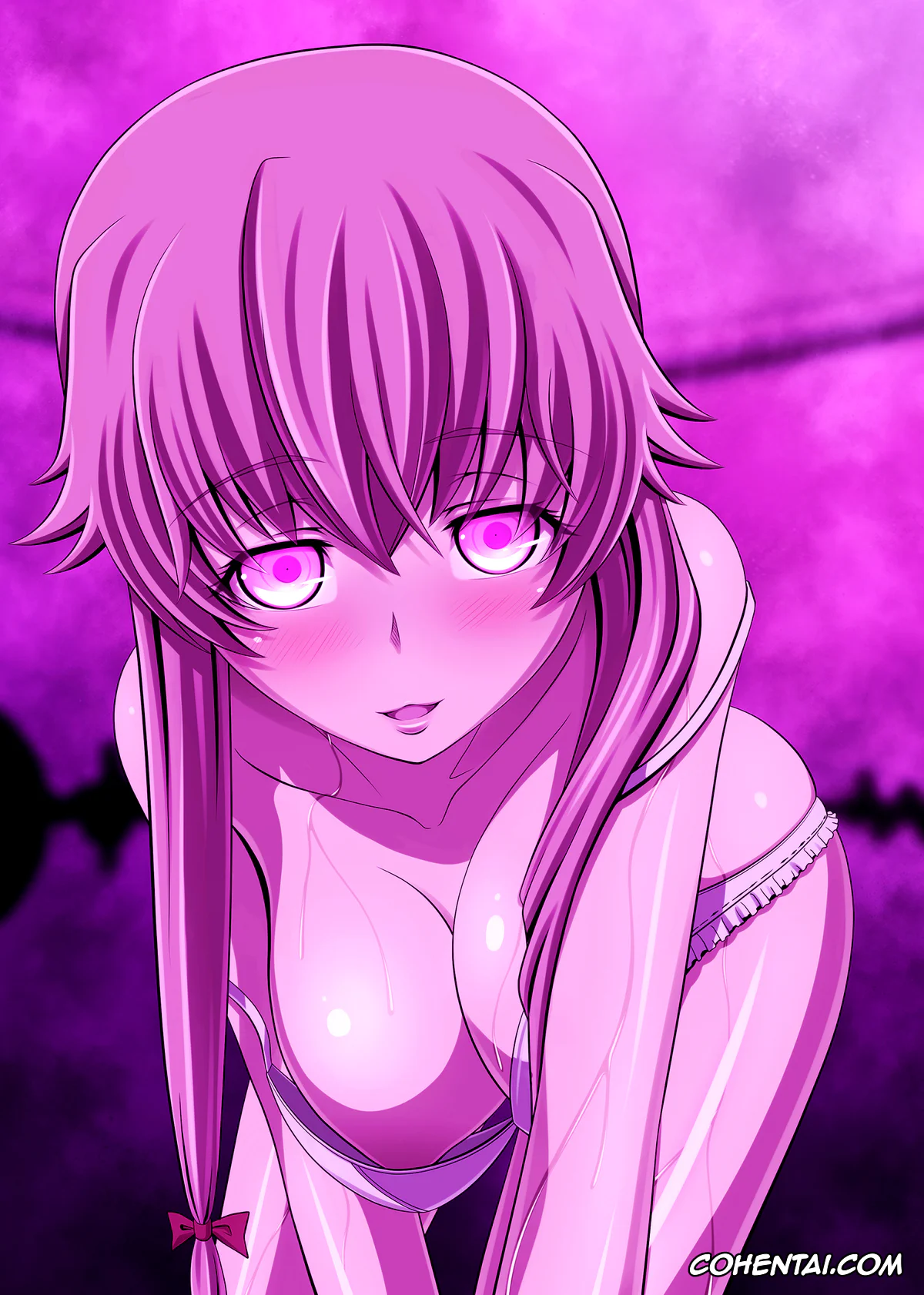 Mirai Nikki porno, Yukiteru Amano porno, Yuno Gasai porno, Honto Wa Shitaindesho (Mirai Nikki), pagina 14