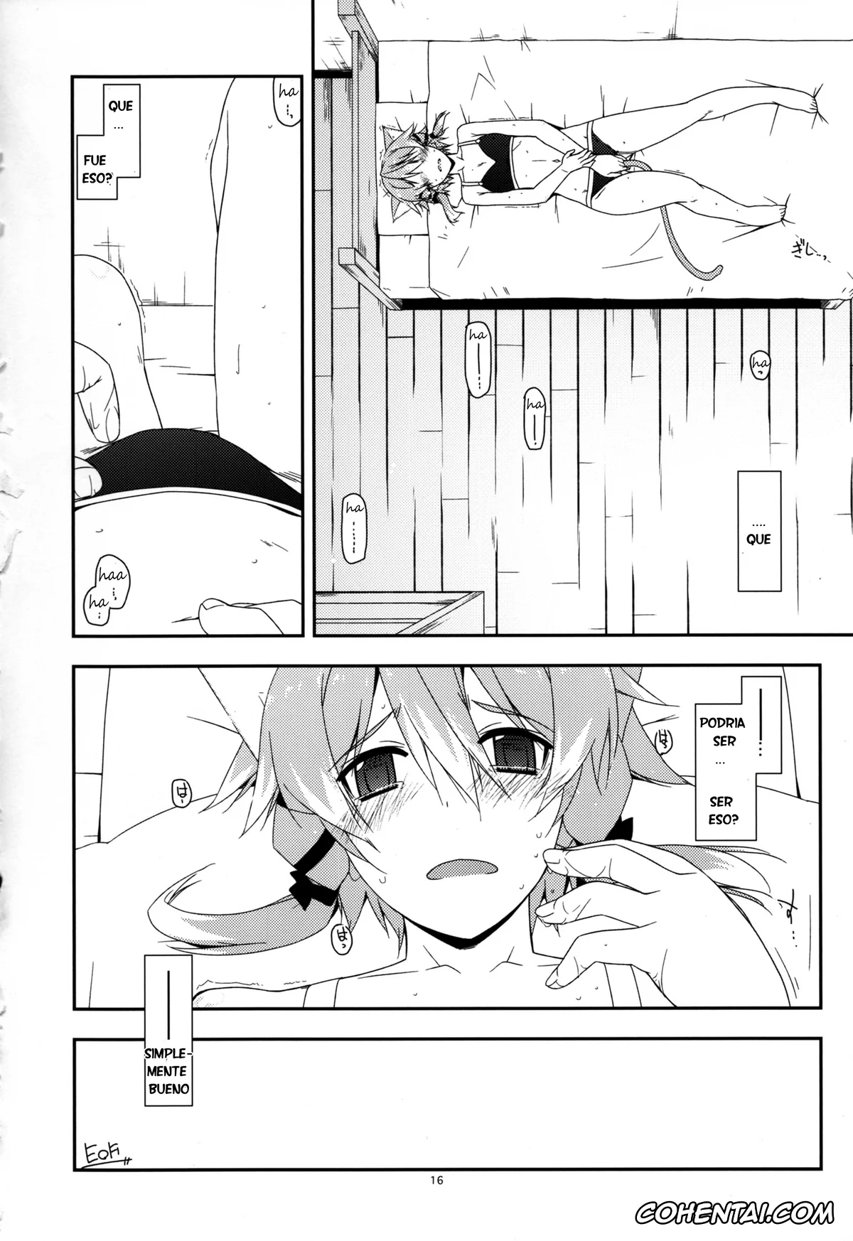 Sword Art Online xxx, Shino Asada | Sinon xxx, Difference (Sword Art Online), pagina 16