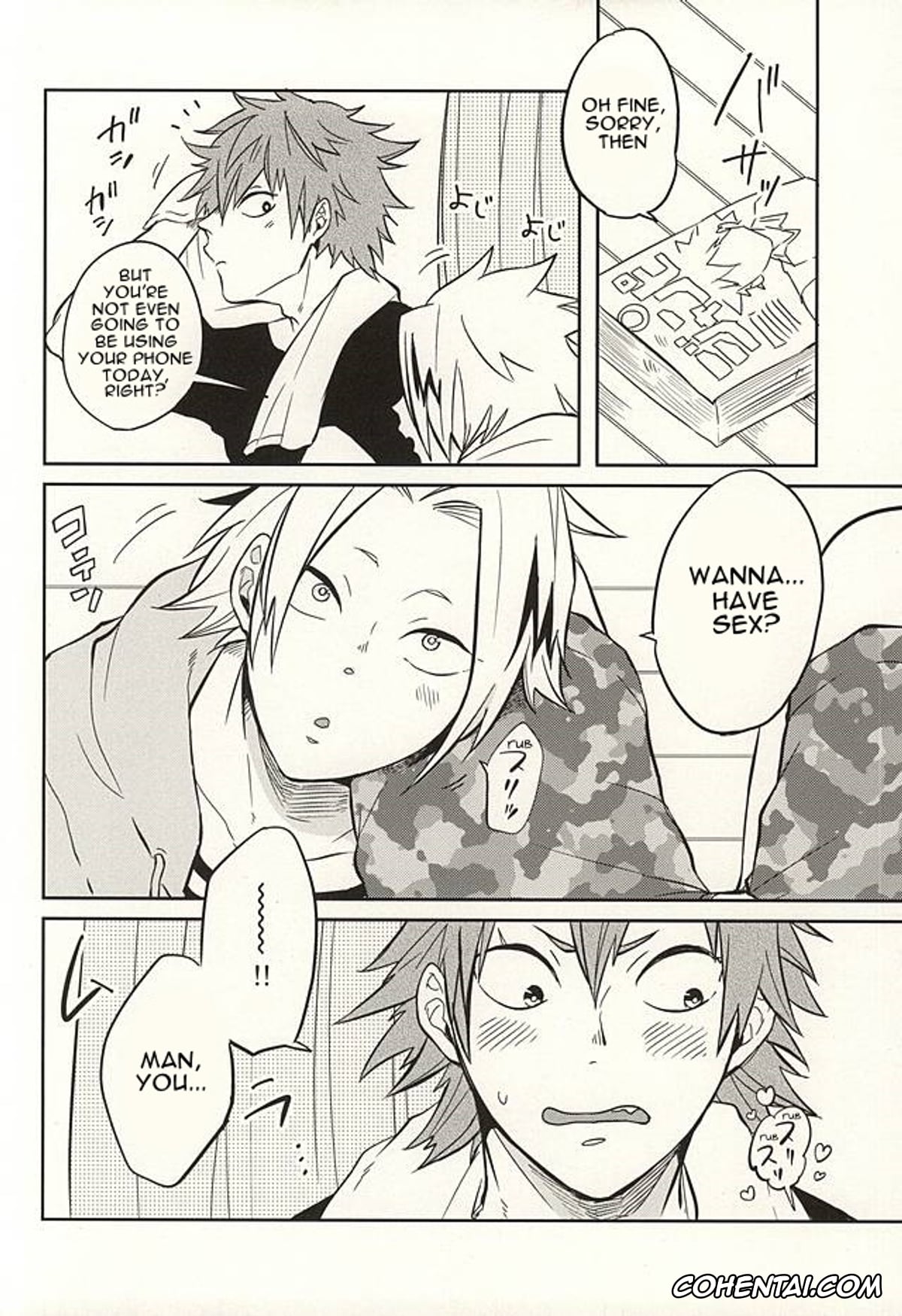 My Hero Academia | Boku No Hero Academia hentai, Denki Kaminari hentai, Eijirou Kirishima hentai, 0.02 (Boku no Hero Academia), pagina 3