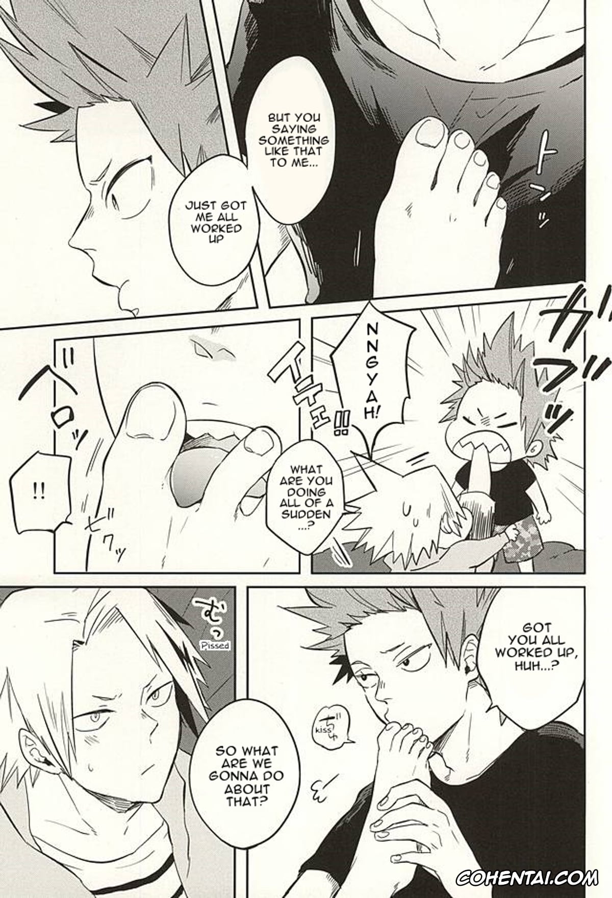 My Hero Academia | Boku No Hero Academia porno, Denki Kaminari porno, Eijirou Kirishima porno, 0.02 (Boku no Hero Academia), pagina 8