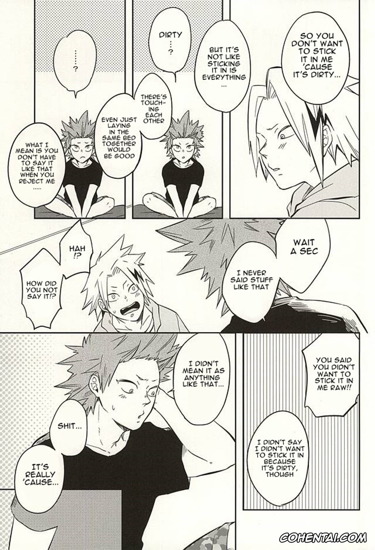 My Hero Academia | Boku No Hero Academia xxx, Denki Kaminari xxx, Eijirou Kirishima xxx, 0.02 (Boku no Hero Academia), pagina 10