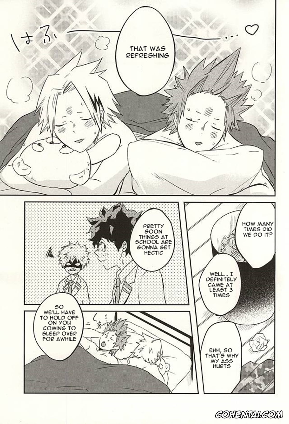My Hero Academia | Boku No Hero Academia xxx, Denki Kaminari xxx, Eijirou Kirishima xxx, 0.02 (Boku no Hero Academia), pagina 16