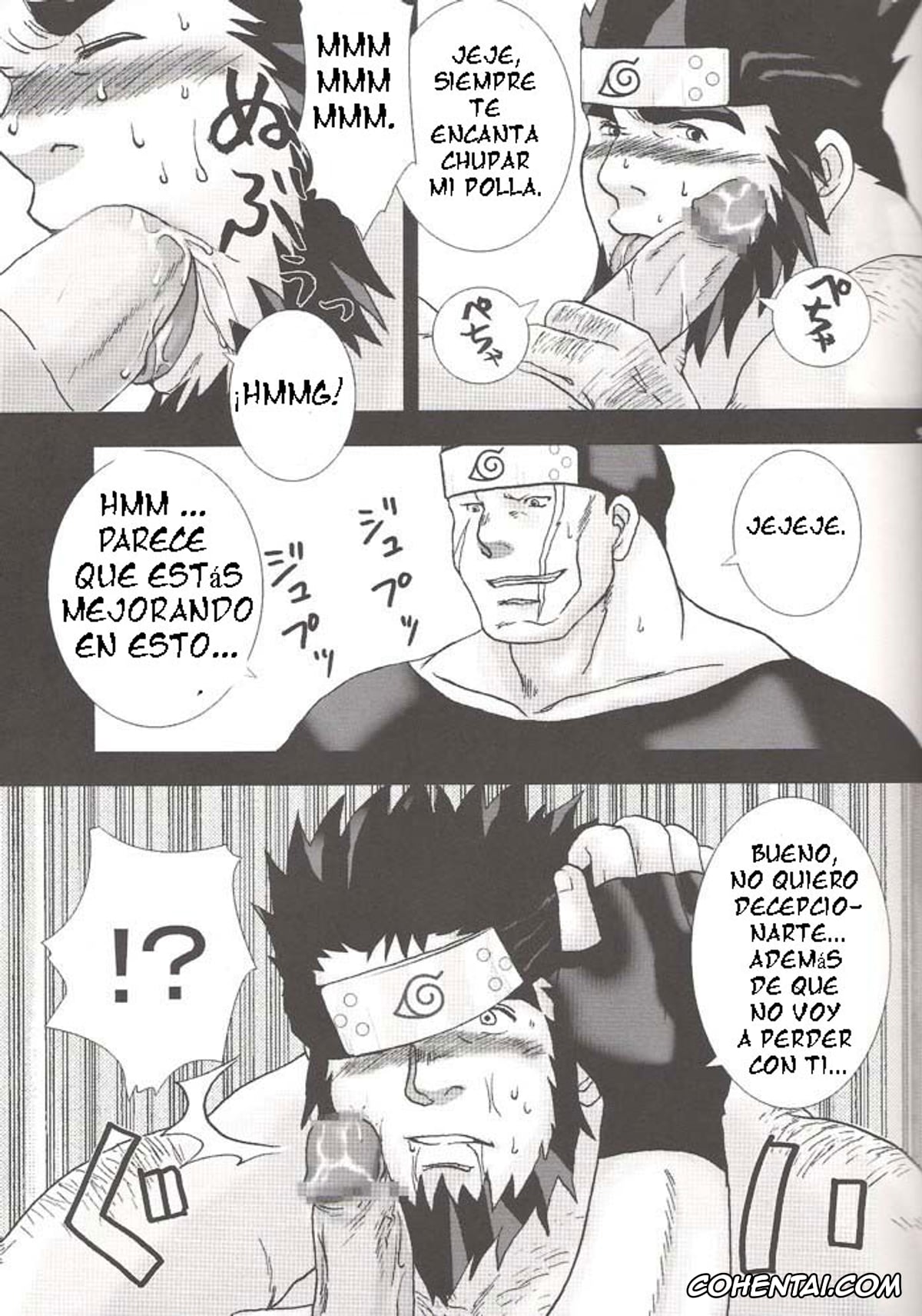 NARUTO porno, Asuma Sarutobi porno, Ibiki Morino porno, Konoha Hige Jouka (Naruto), pagina 8