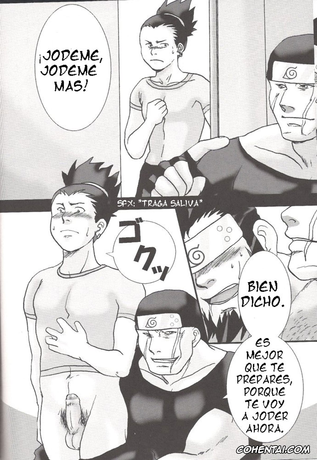 NARUTO porno, Asuma Sarutobi porno, Ibiki Morino porno, Konoha Hige Jouka (Naruto), pagina 11