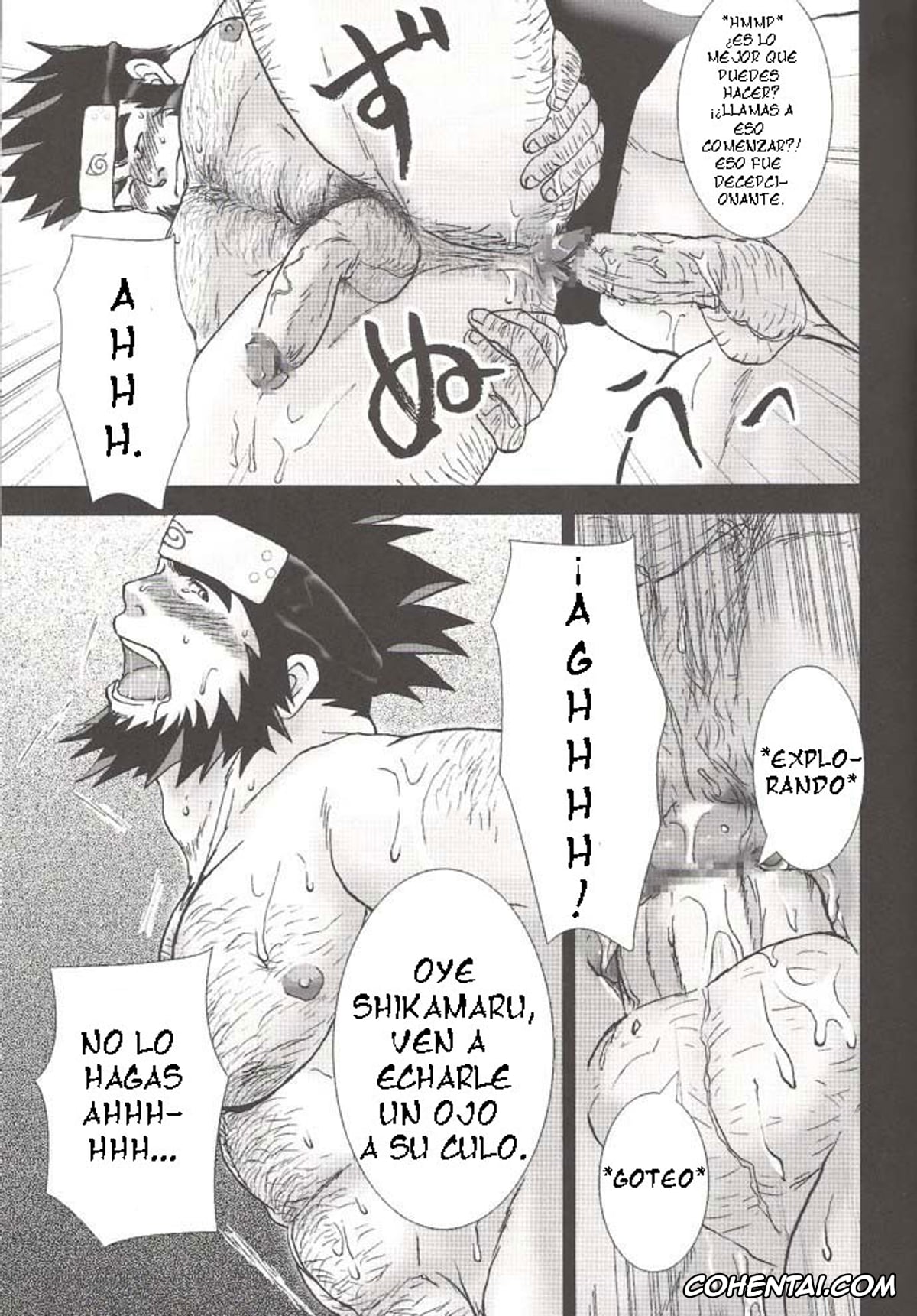 NARUTO porno, Asuma Sarutobi porno, Ibiki Morino porno, Konoha Hige Jouka (Naruto), pagina 20
