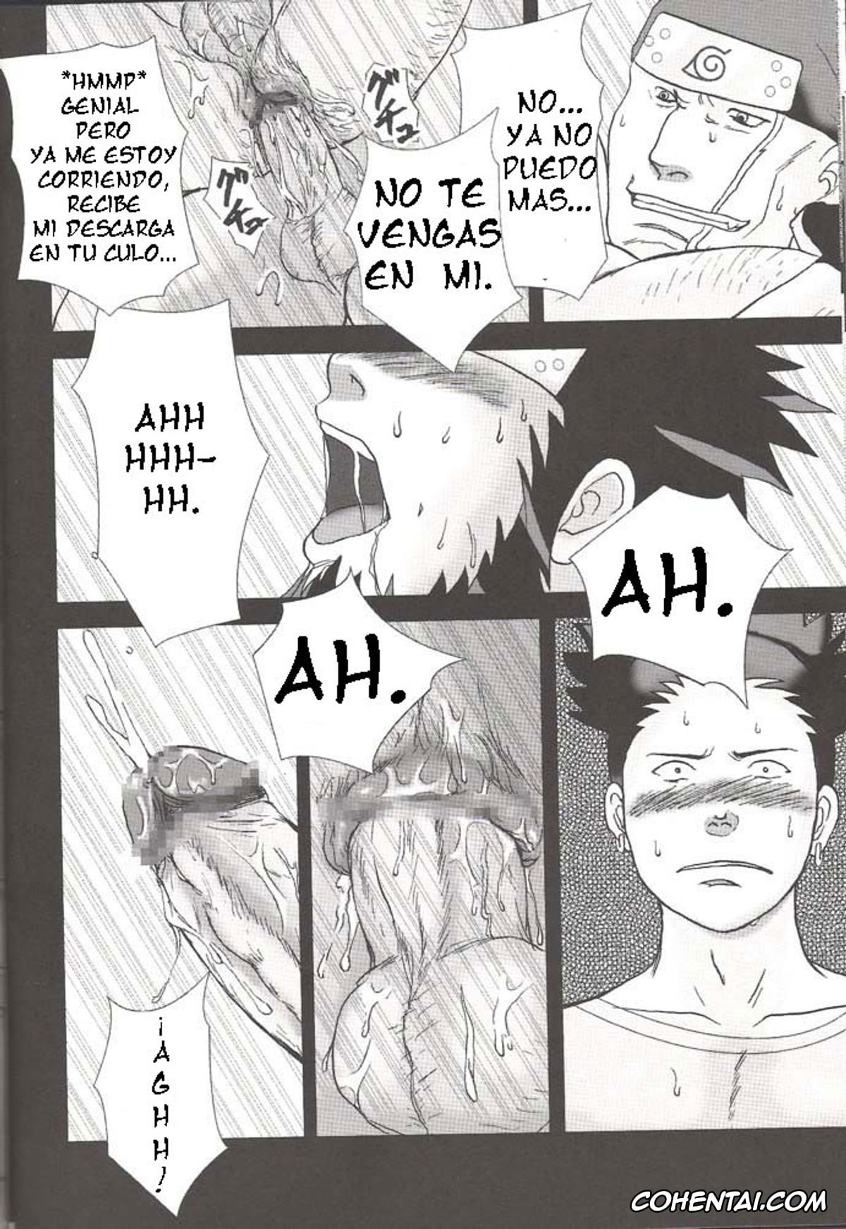 NARUTO porno, Asuma Sarutobi porno, Ibiki Morino porno, Konoha Hige Jouka (Naruto), pagina 23