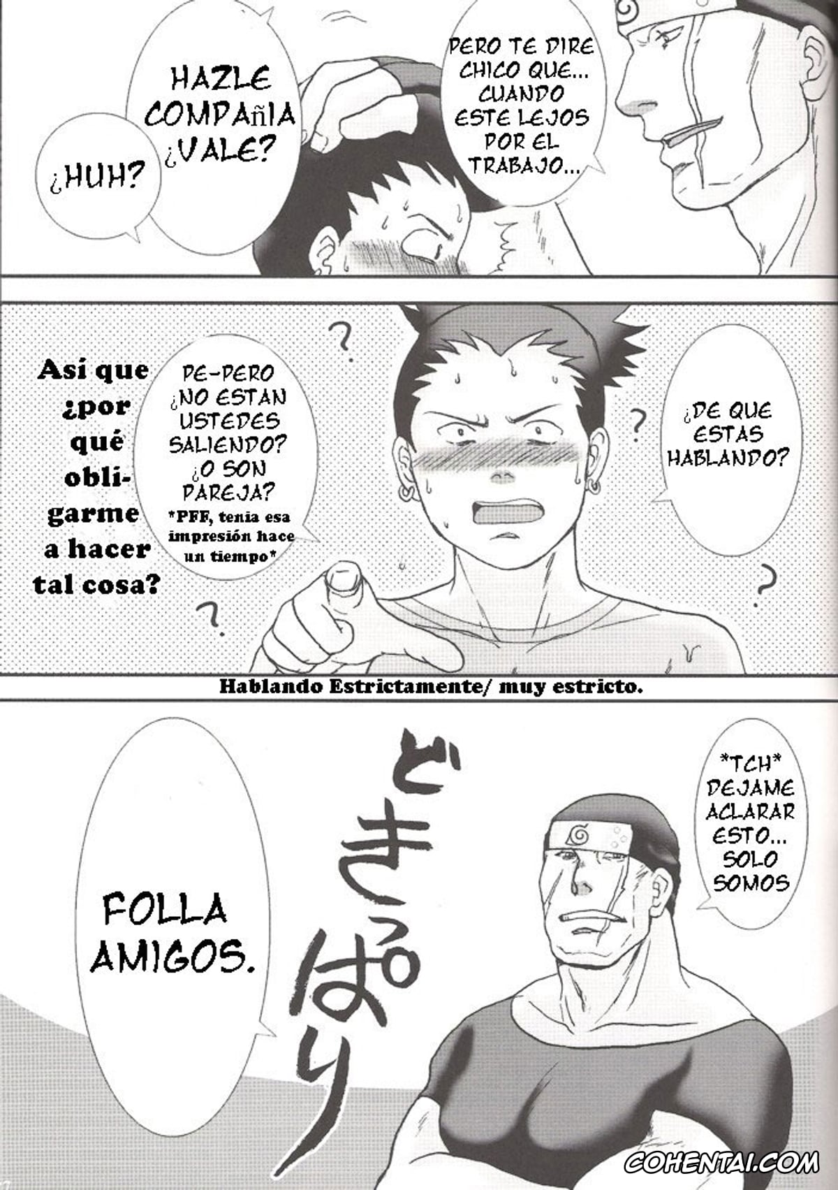 NARUTO porno, Asuma Sarutobi porno, Ibiki Morino porno, Konoha Hige Jouka (Naruto), pagina 26