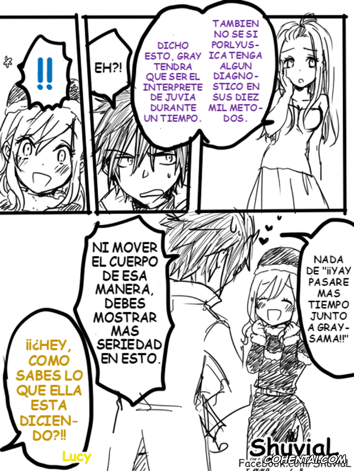Fairy Tail porno, Gray Fullbuster porno, Juvia Lockser porno, DOUJINSHI GRUVIA R-18 (Fairy Tail), pagina 8