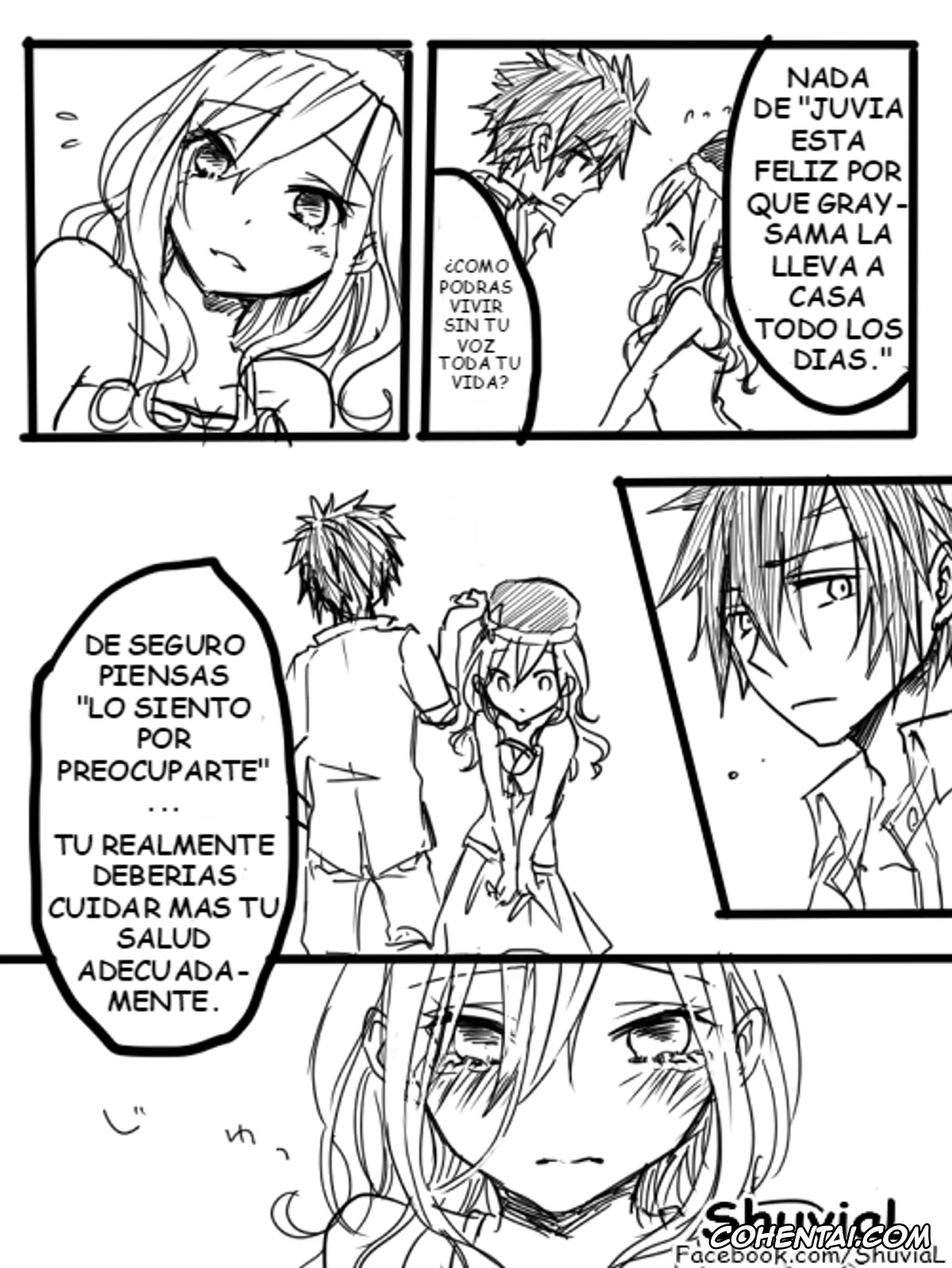 Fairy Tail xxx, Gray Fullbuster xxx, Juvia Lockser xxx, DOUJINSHI GRUVIA R-18 (Fairy Tail), pagina 10